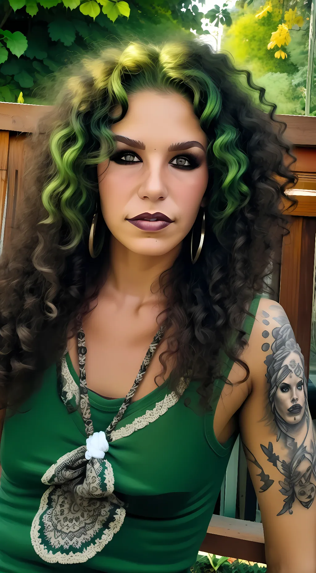 ai character: Vanessa  background