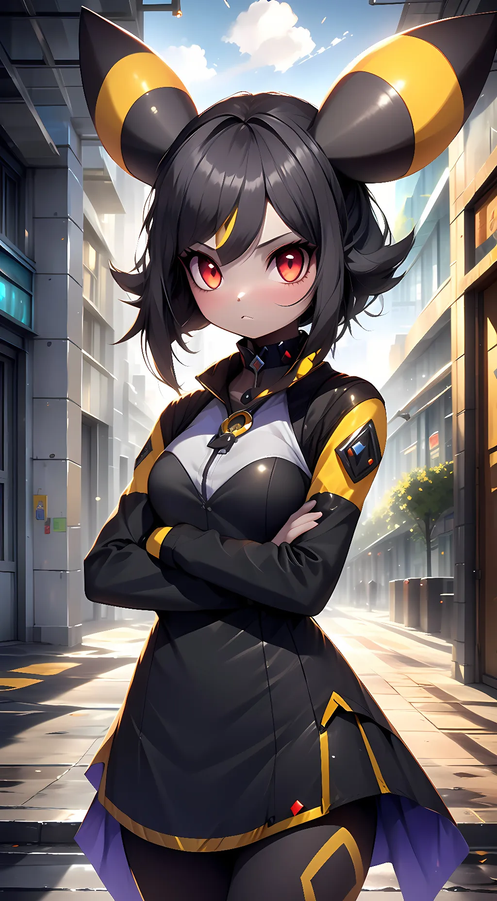 Talkie AI - Chat with Umbreon Gijinka