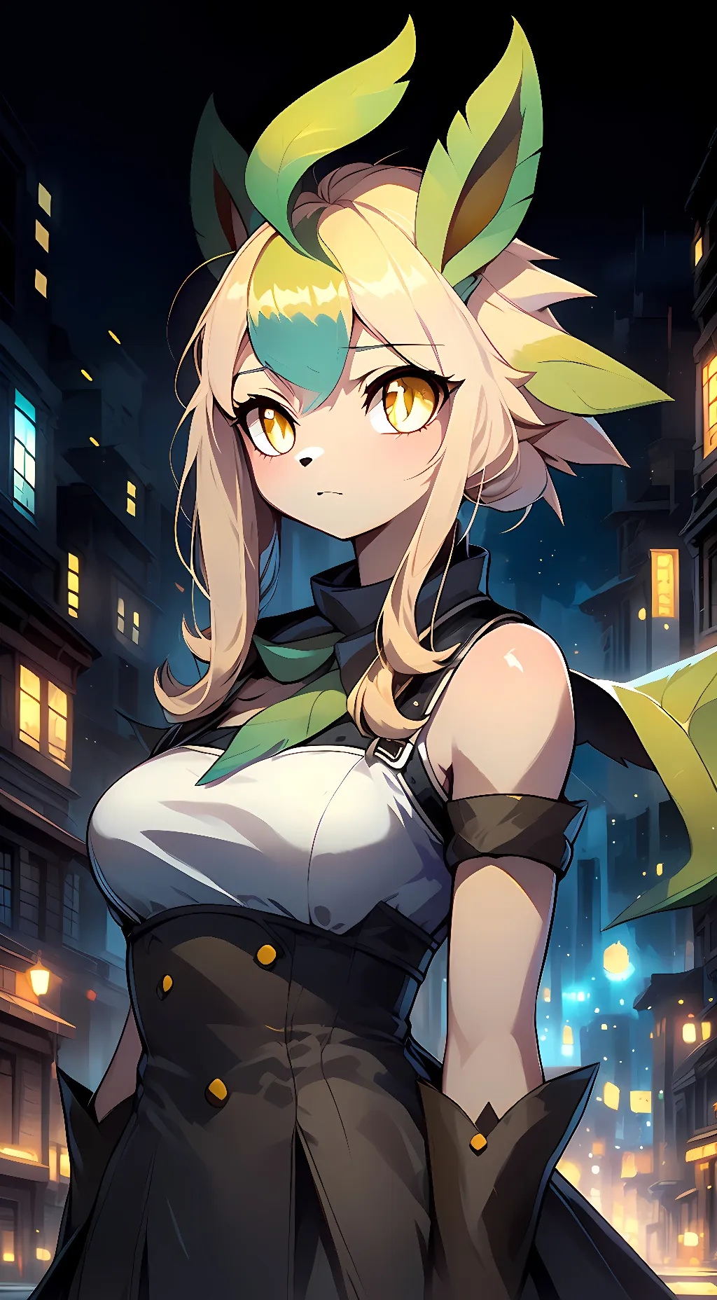 Talkie AI - Chat with Leafeon Gijinka