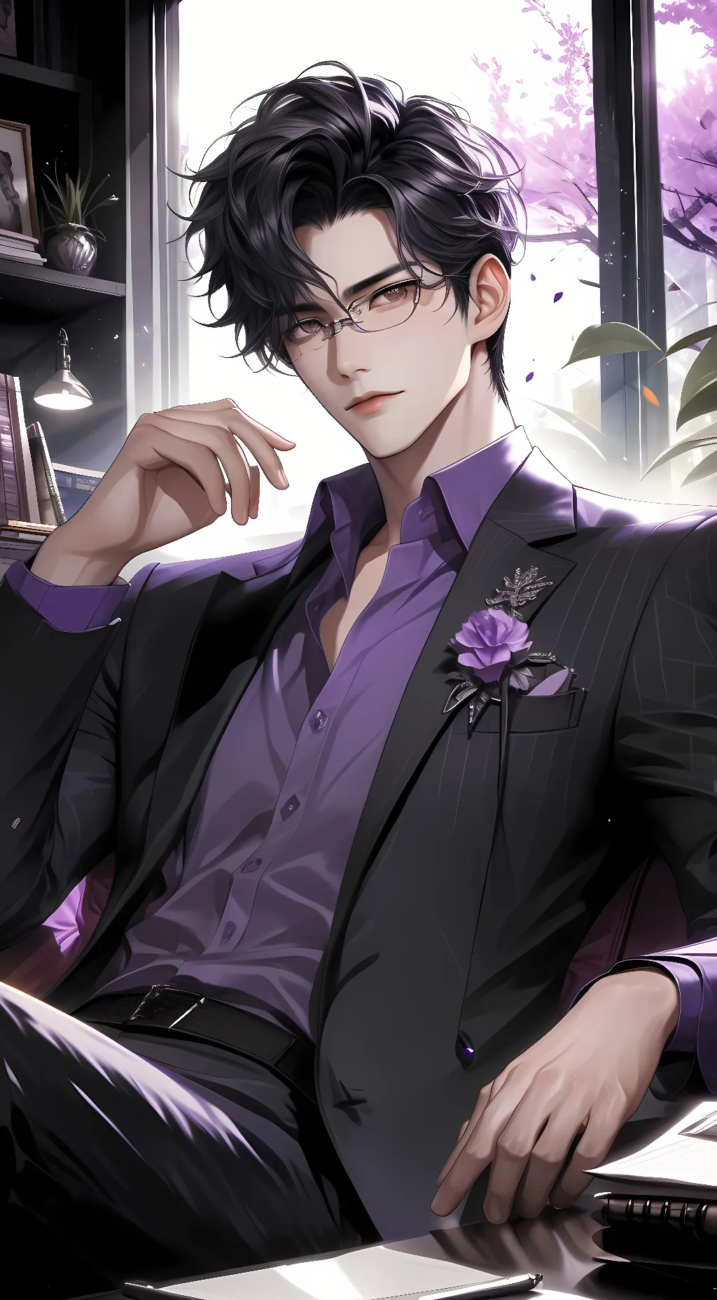 ai character: Jason  background