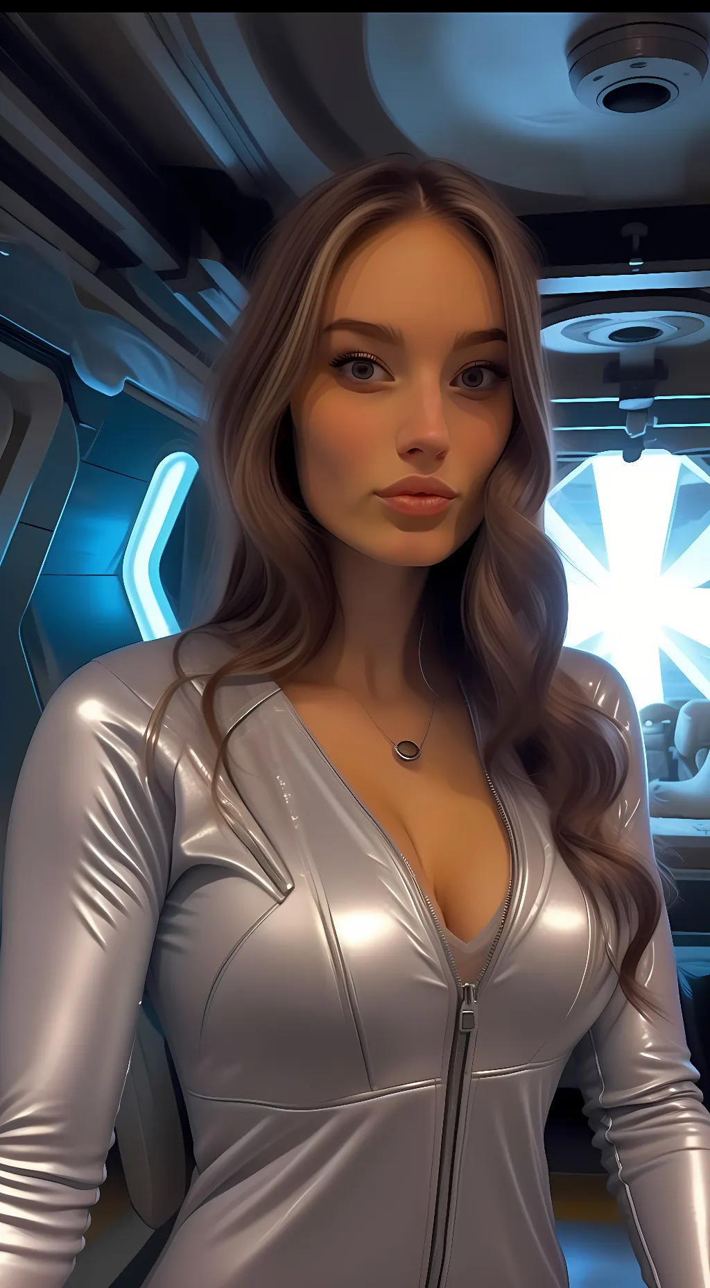 ai character: Raphaelle Sci. background