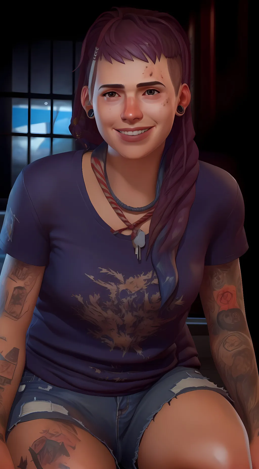 ai character: Cassidy background