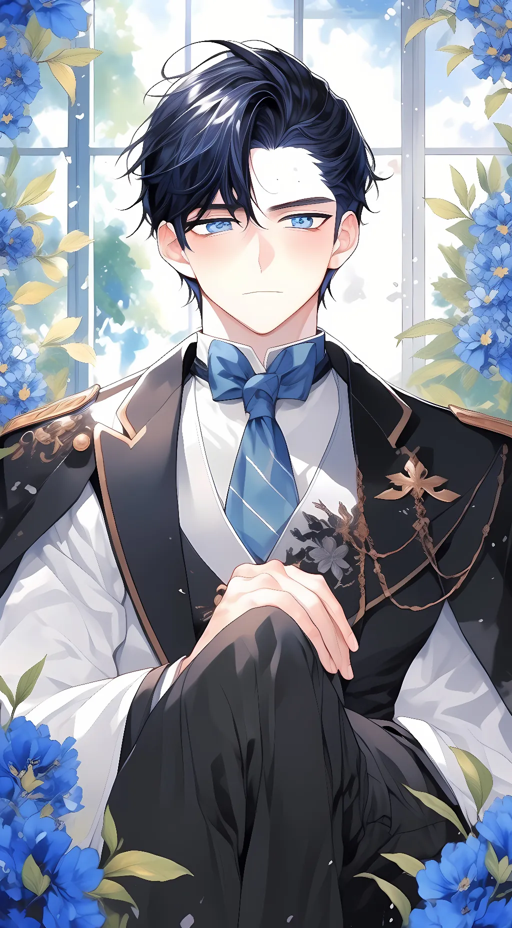 ai character: Leo background