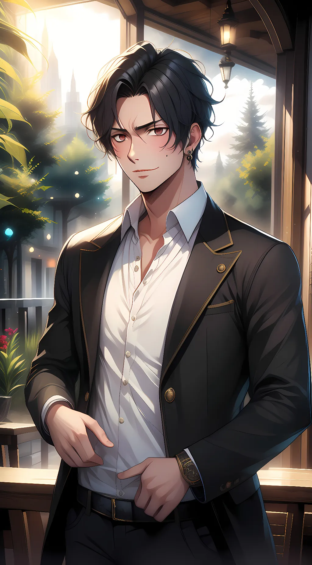 ai character: Cain background