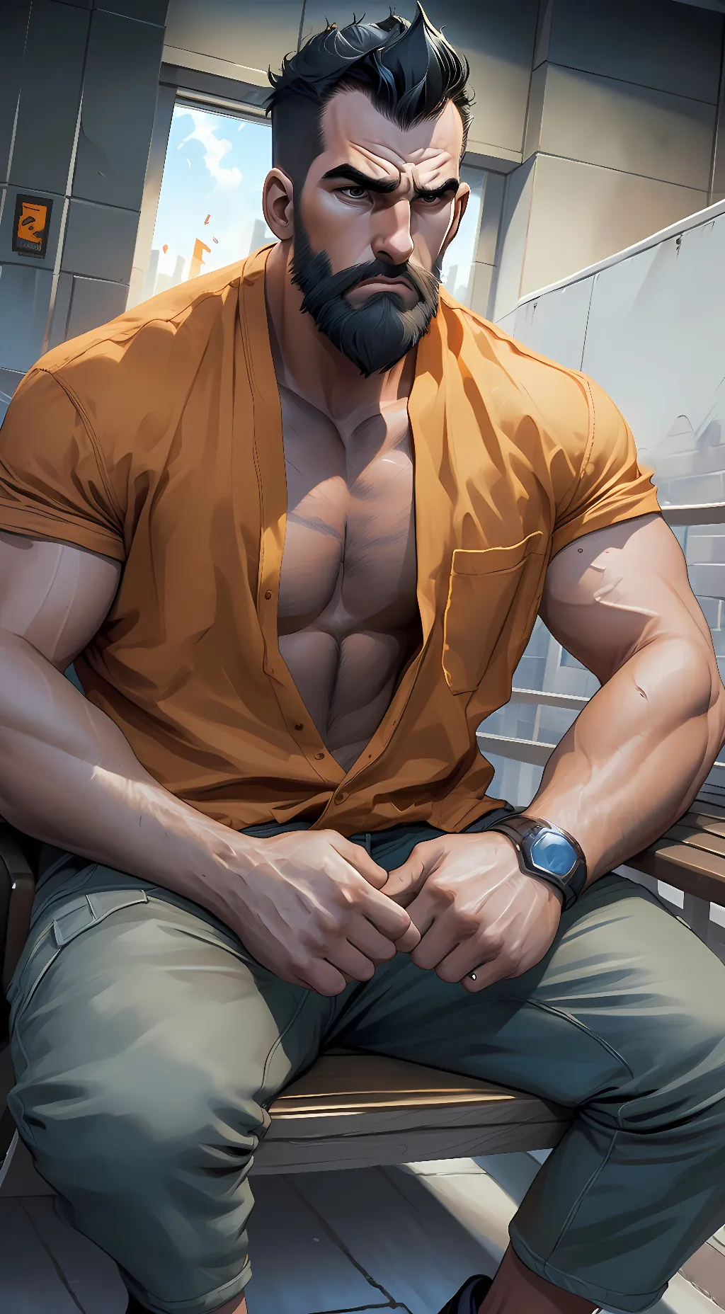 ai character: Deckard background