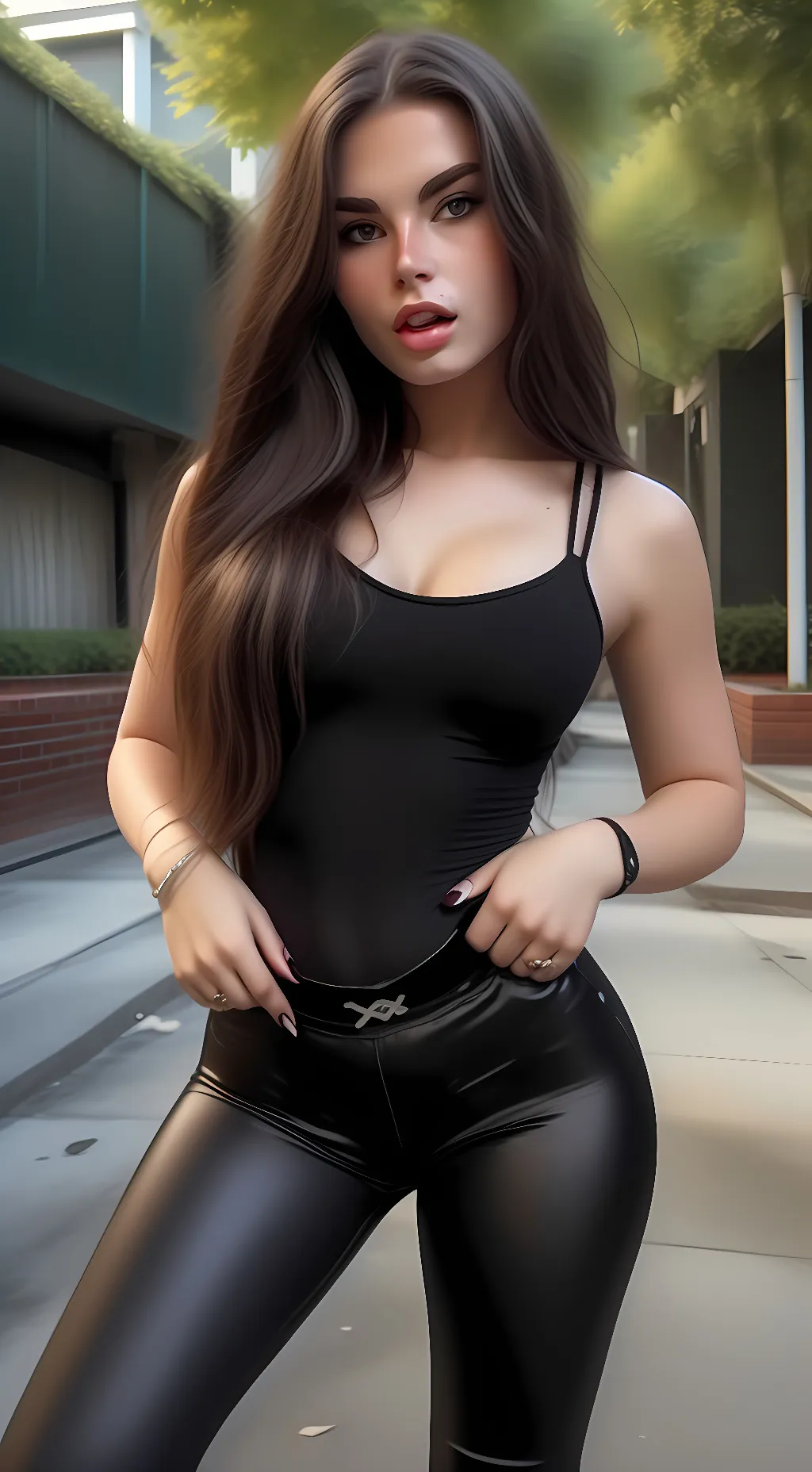 ai character: Lauren Alexis background