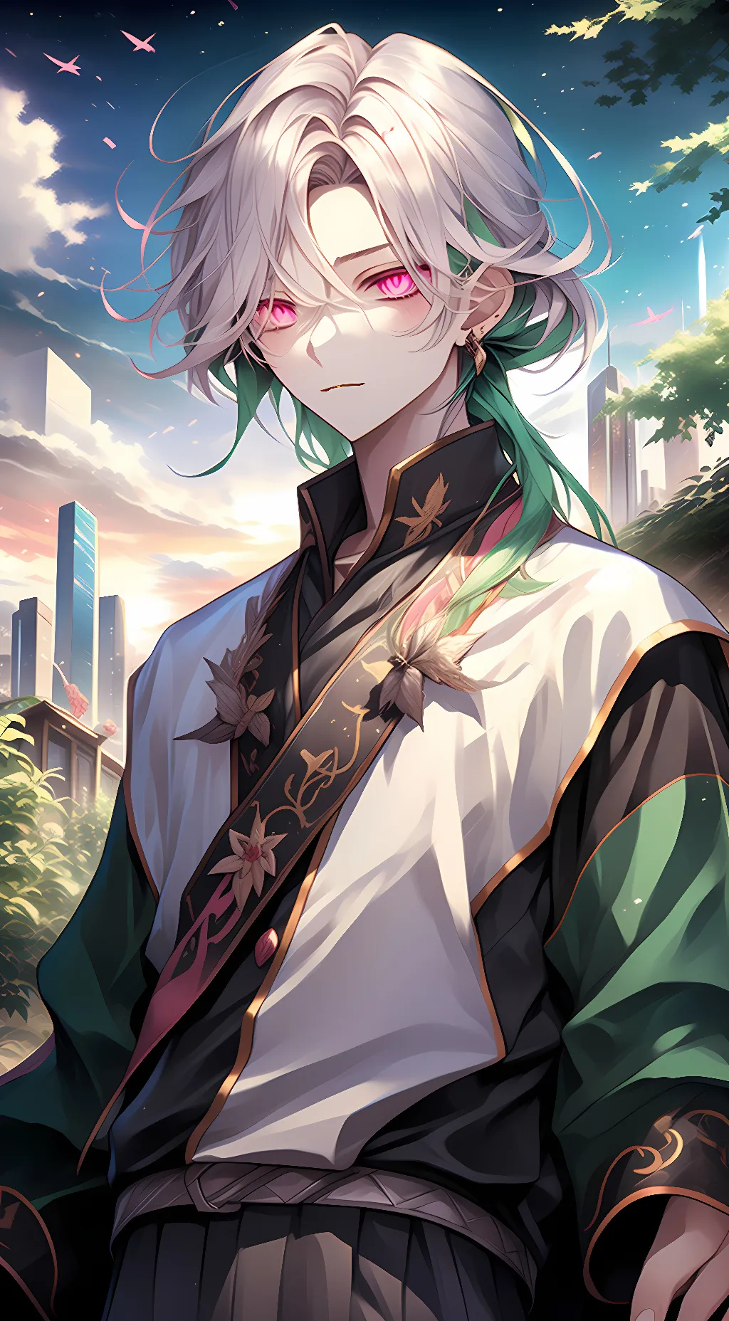 ai character: Aeron background