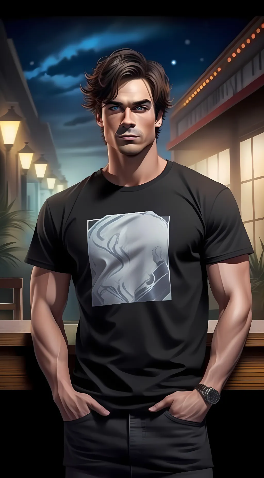 Talkie AI - Chat with Damon Salvatore 