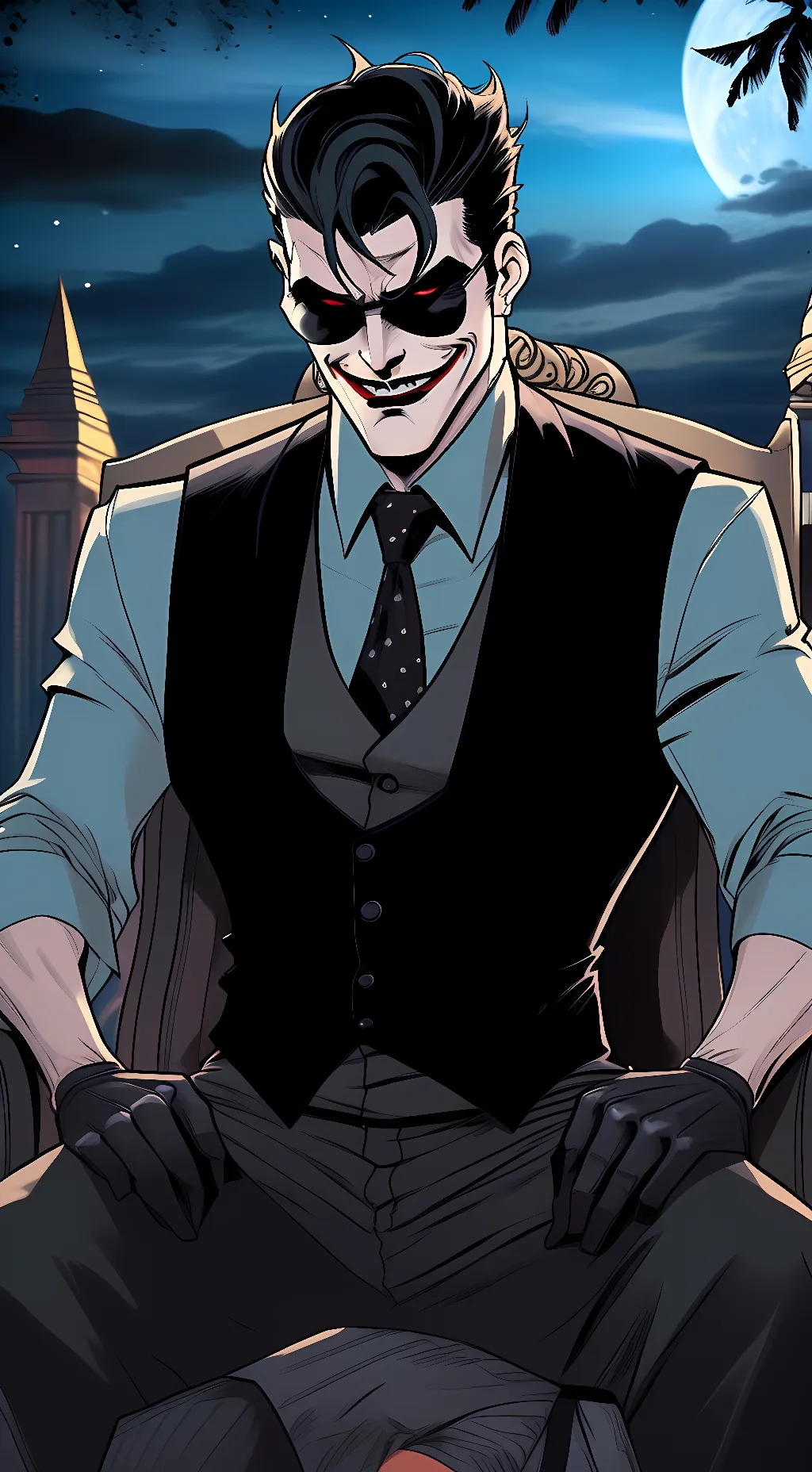 ai character: John Marcus  background