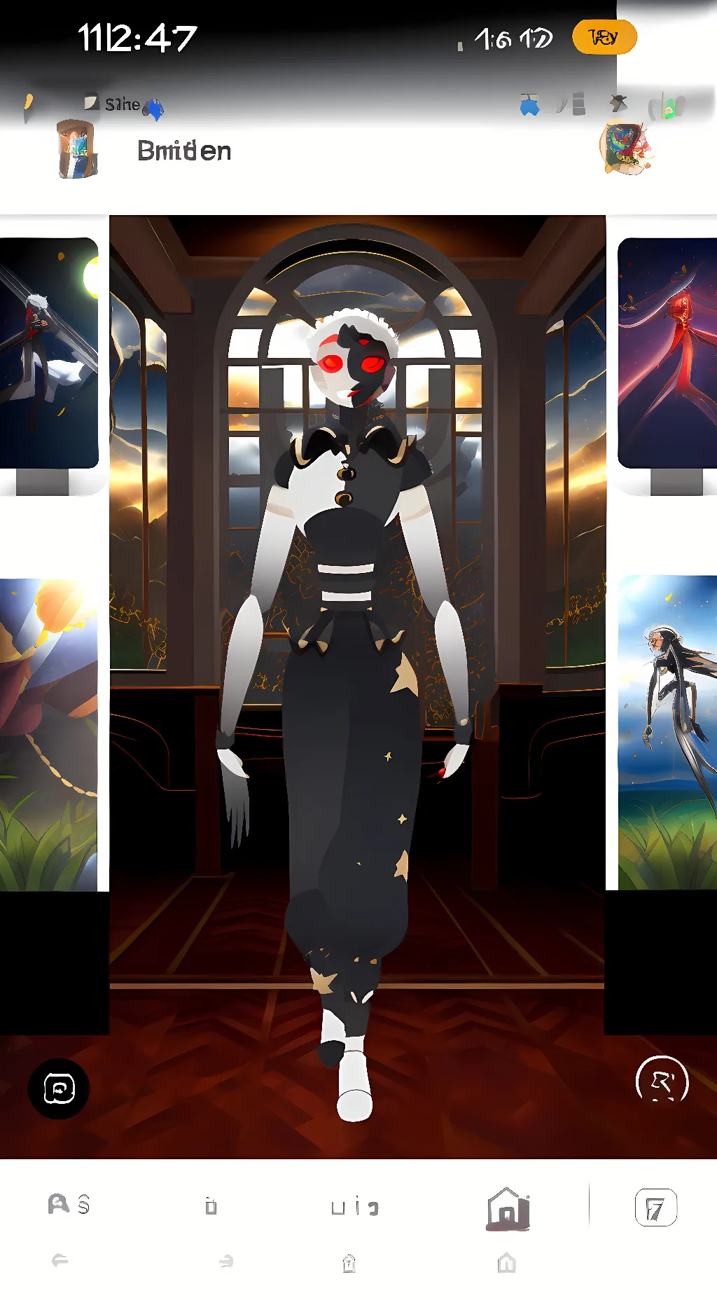 ai character: KillCode(KC) SaMs background