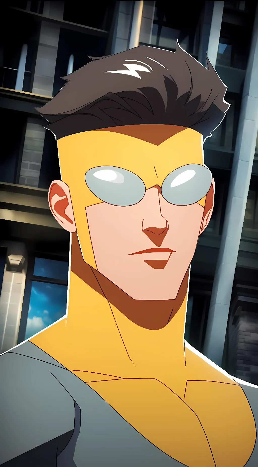 ai character: Invincible  background