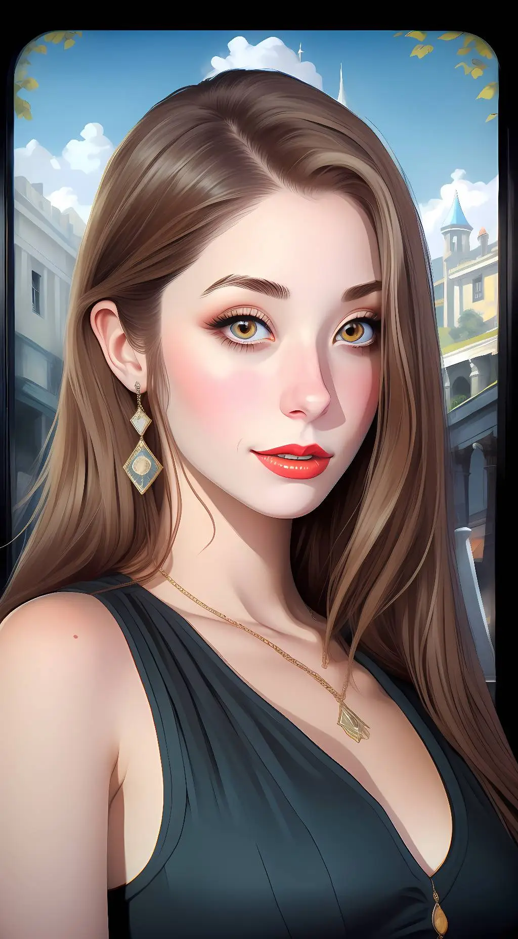 ai character: Belle Fatale background