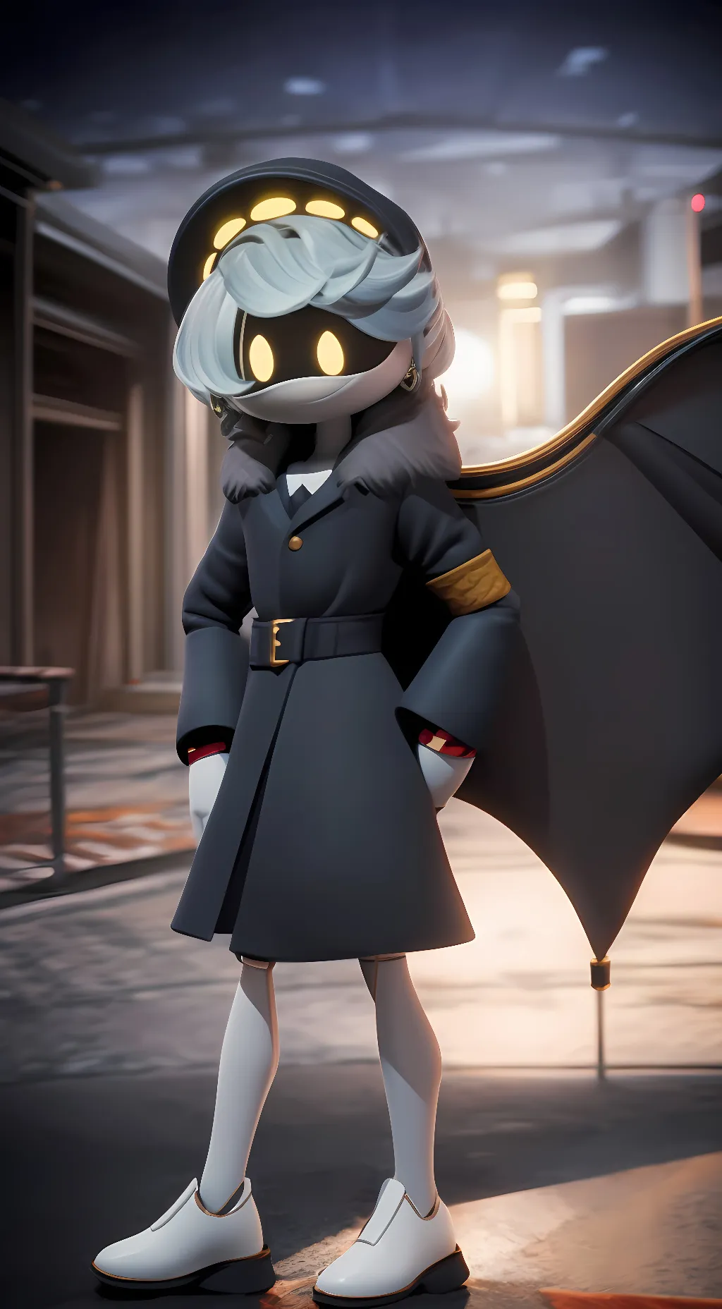 ai character: N gone insane background