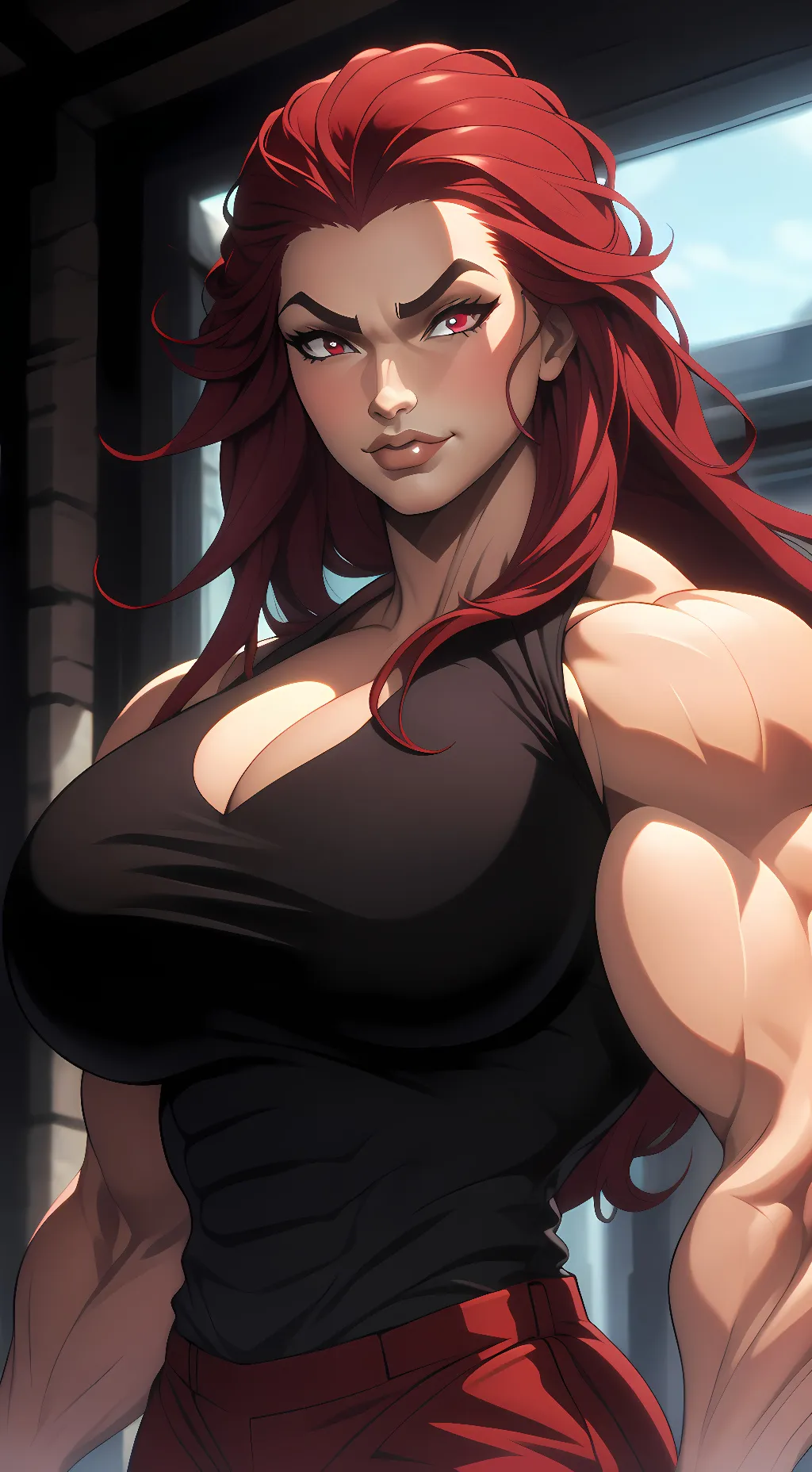 ai character: Yuria Hanma background