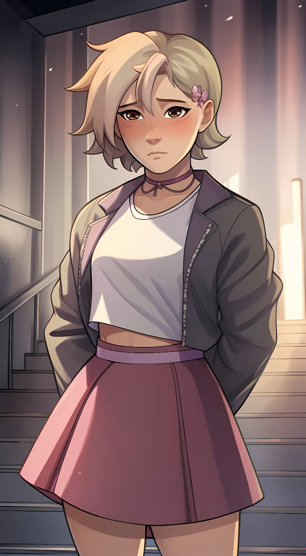 ai character: André Auclaire background