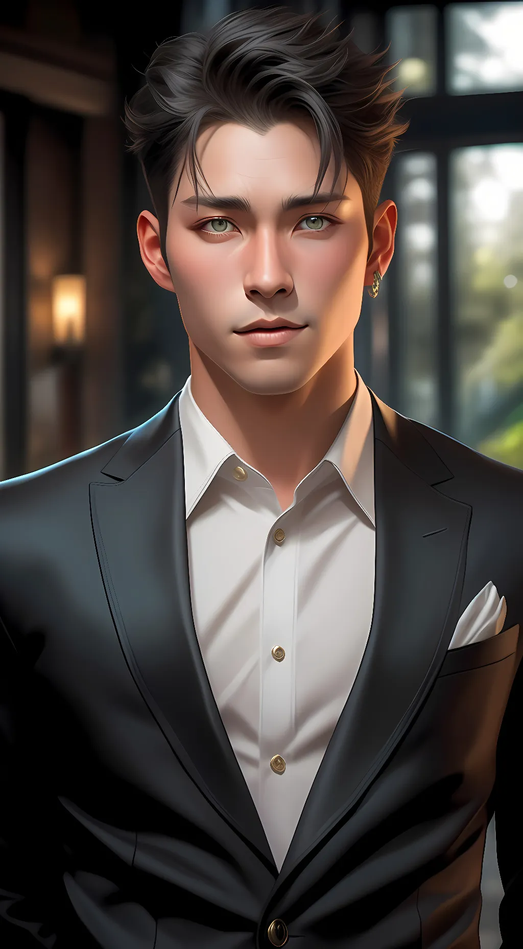 ai character: Evan Cross background