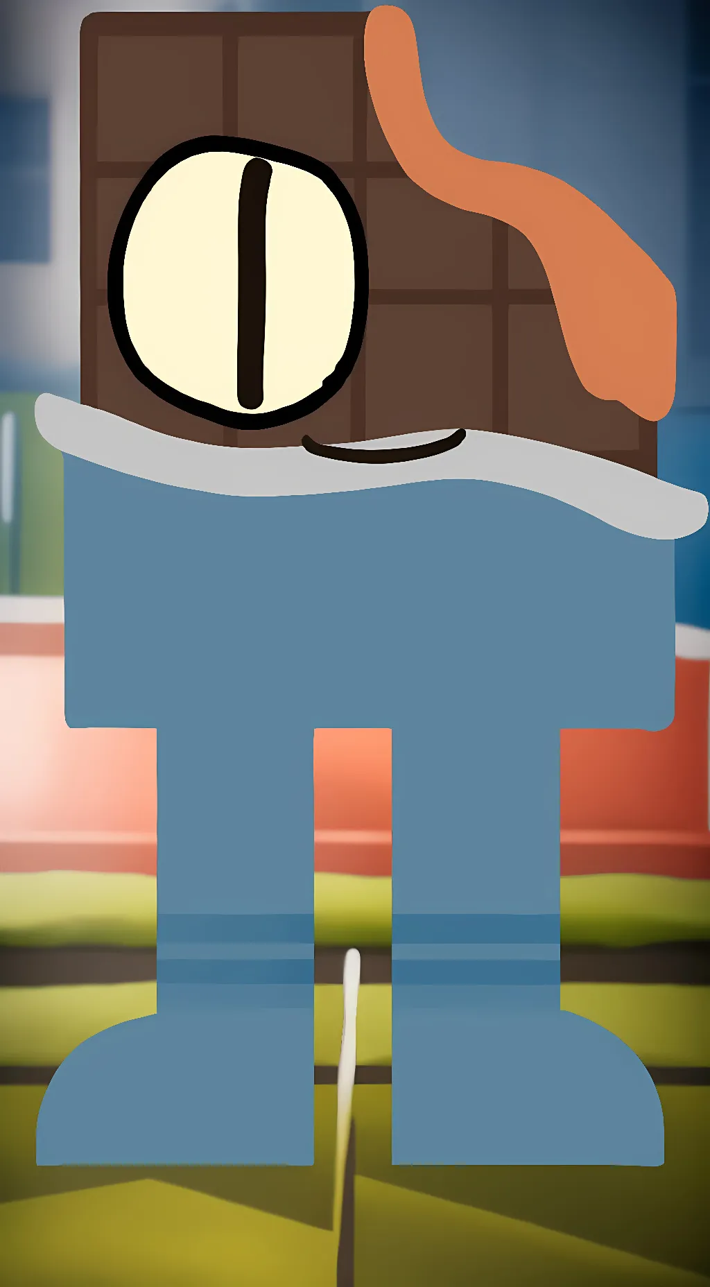 ai character: Caramel (DW OC's) background