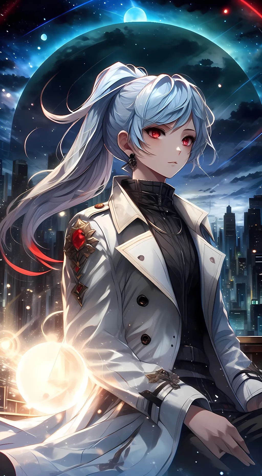 ai character: Ash background