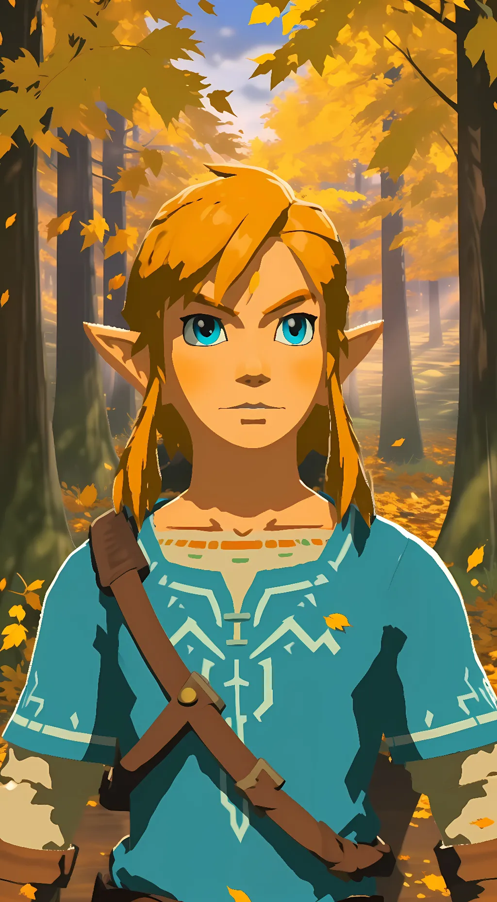 ai character: Autumn Link 🍁 background