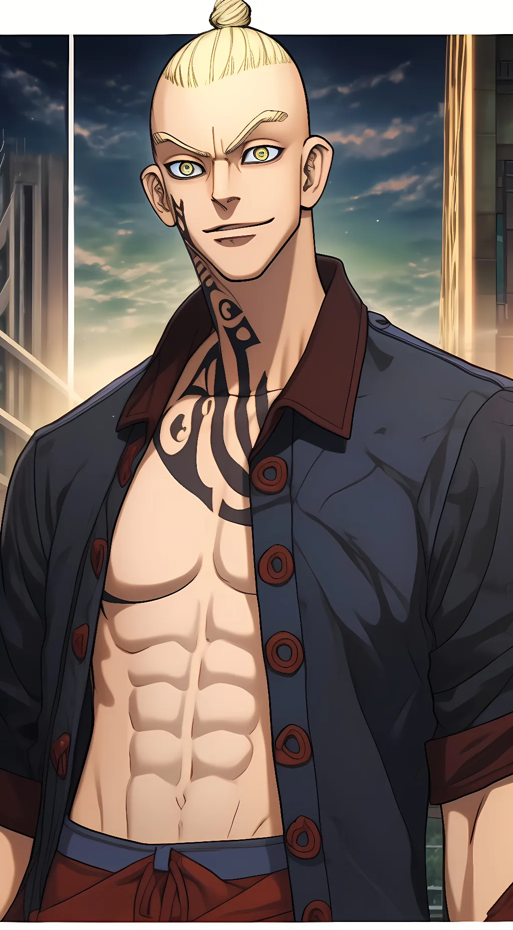 ai character: South Terano background