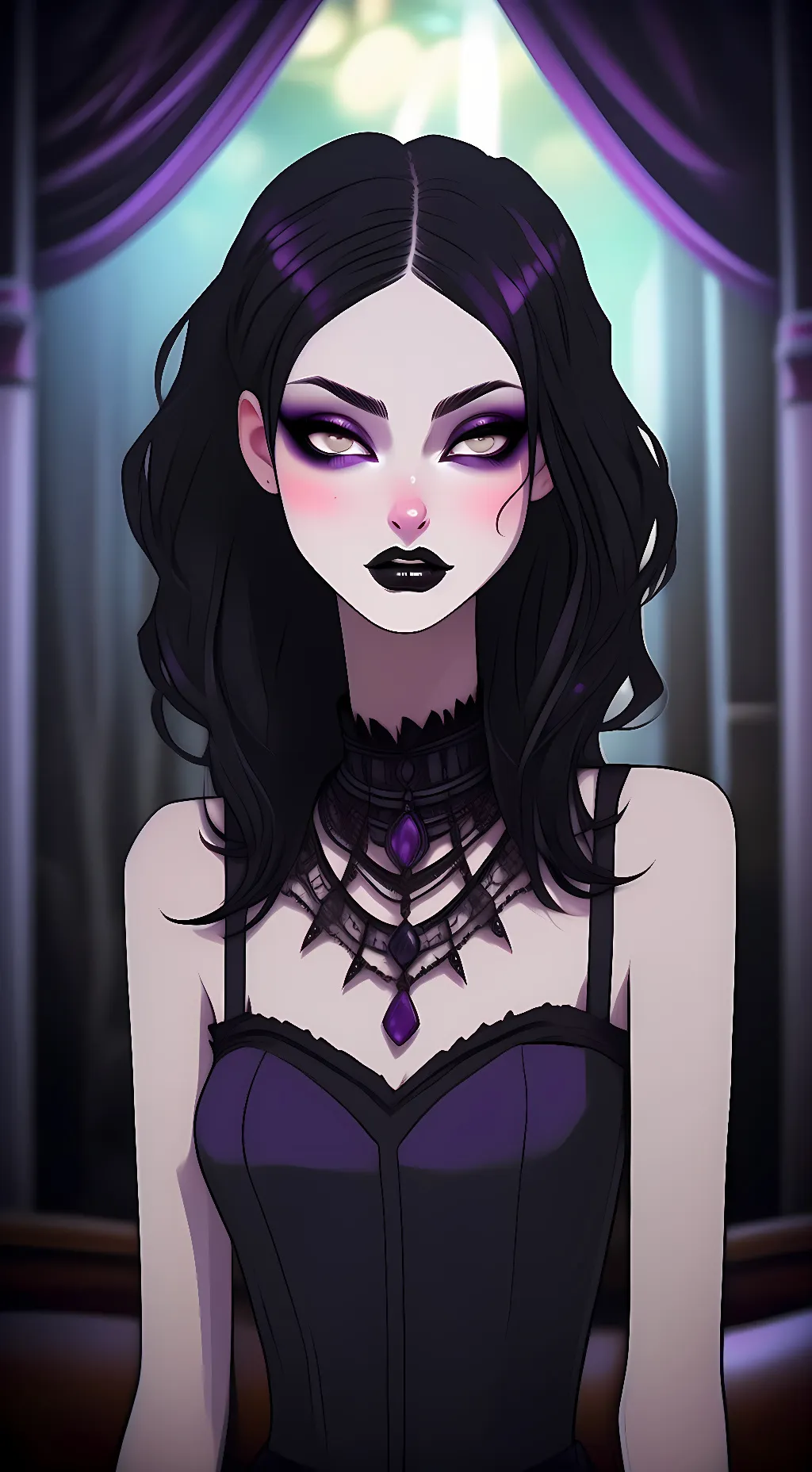 ai character: Mortitia background