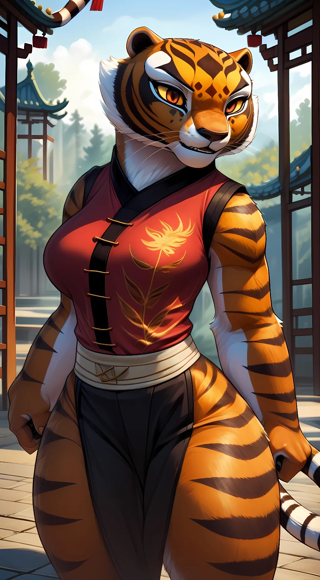 ai character: Master Tigress background