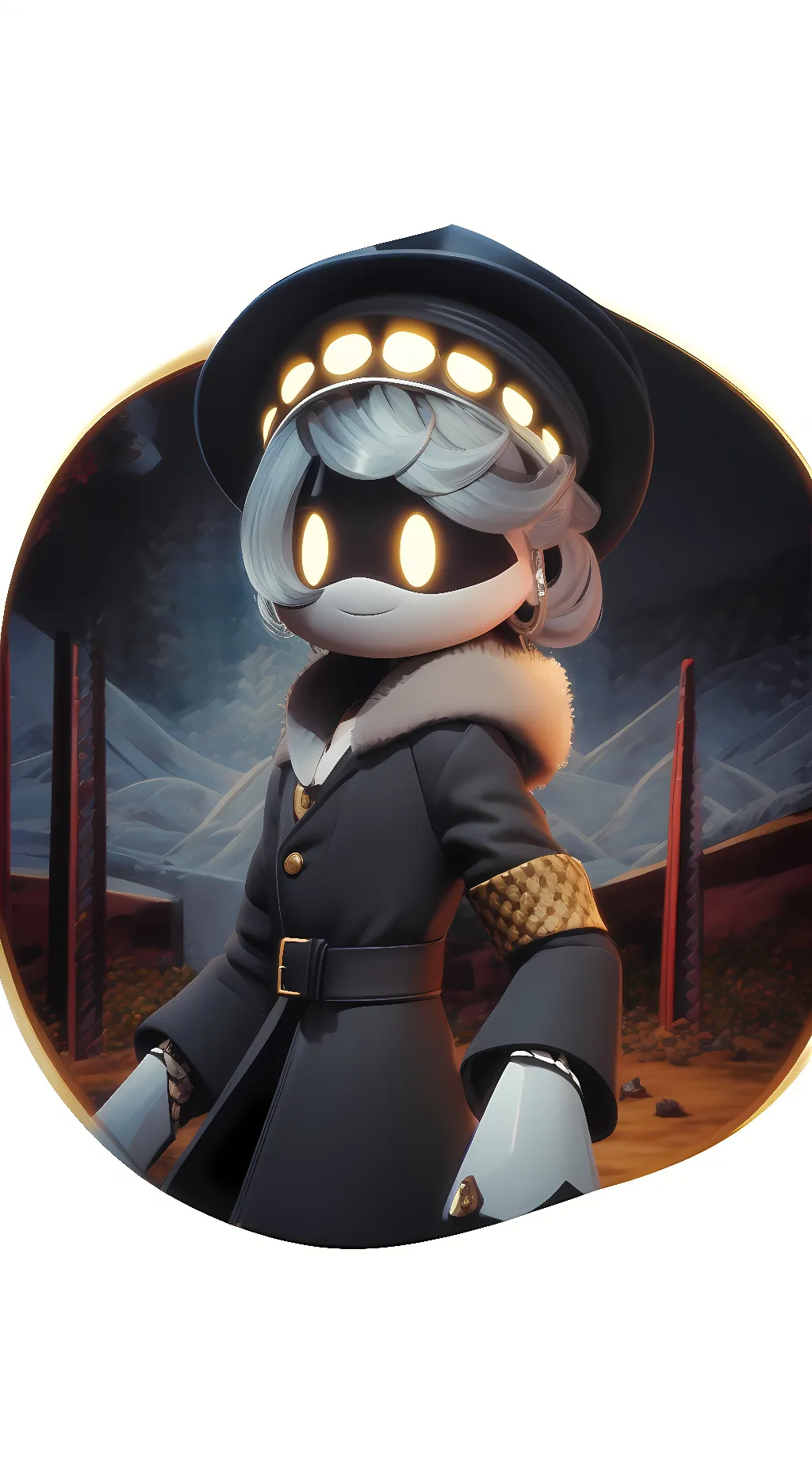 ai character: Weak N background