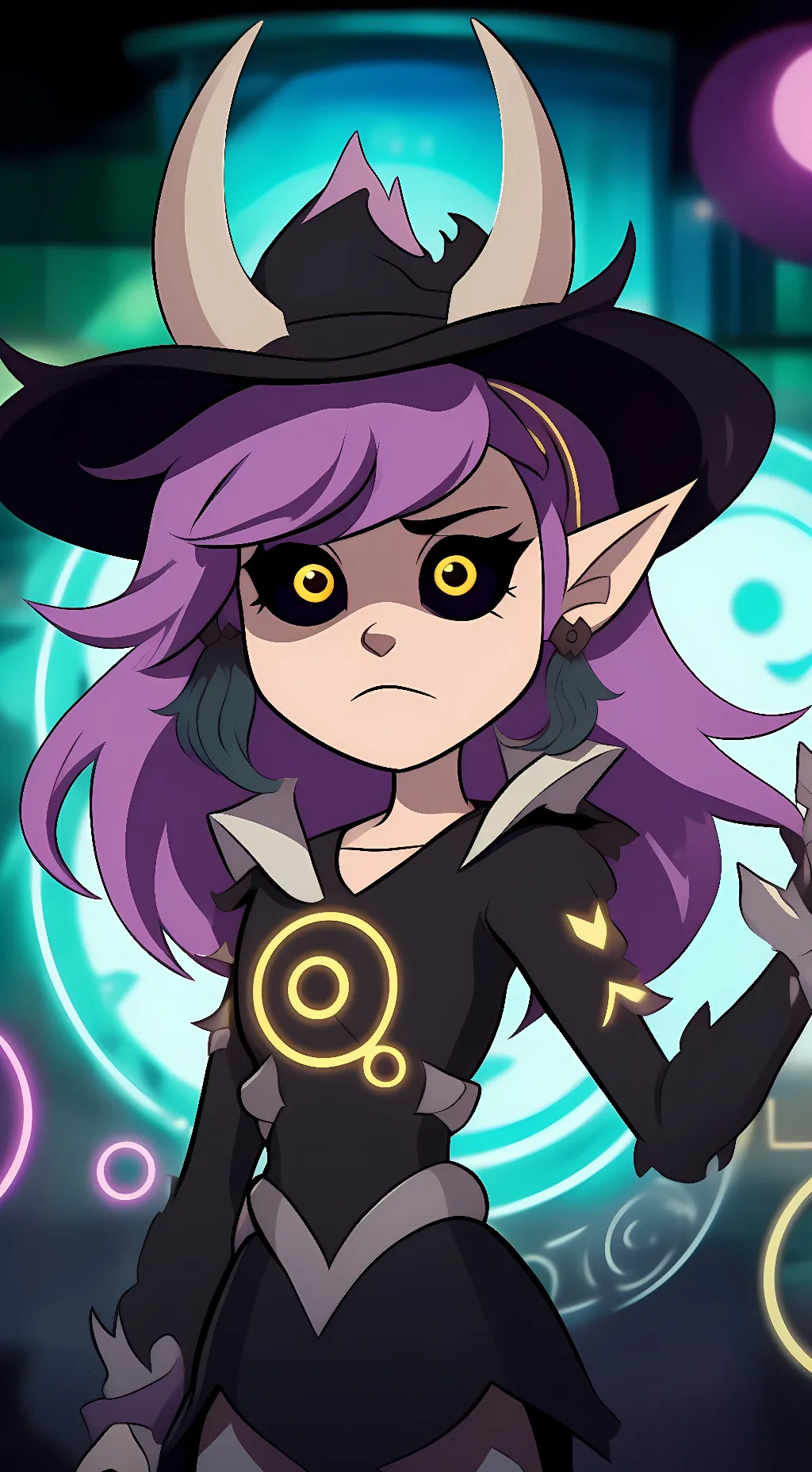 ai character: Titan amity  background