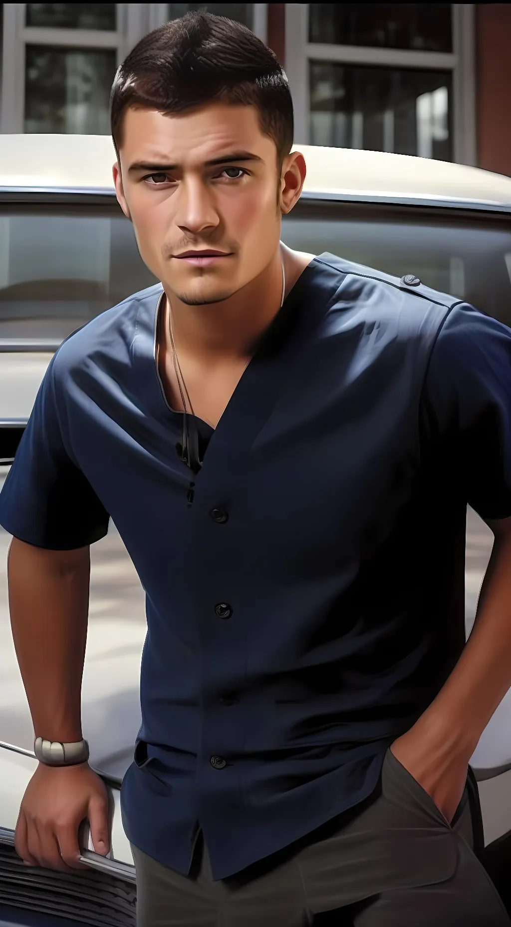 ai character: Harris Solomon background