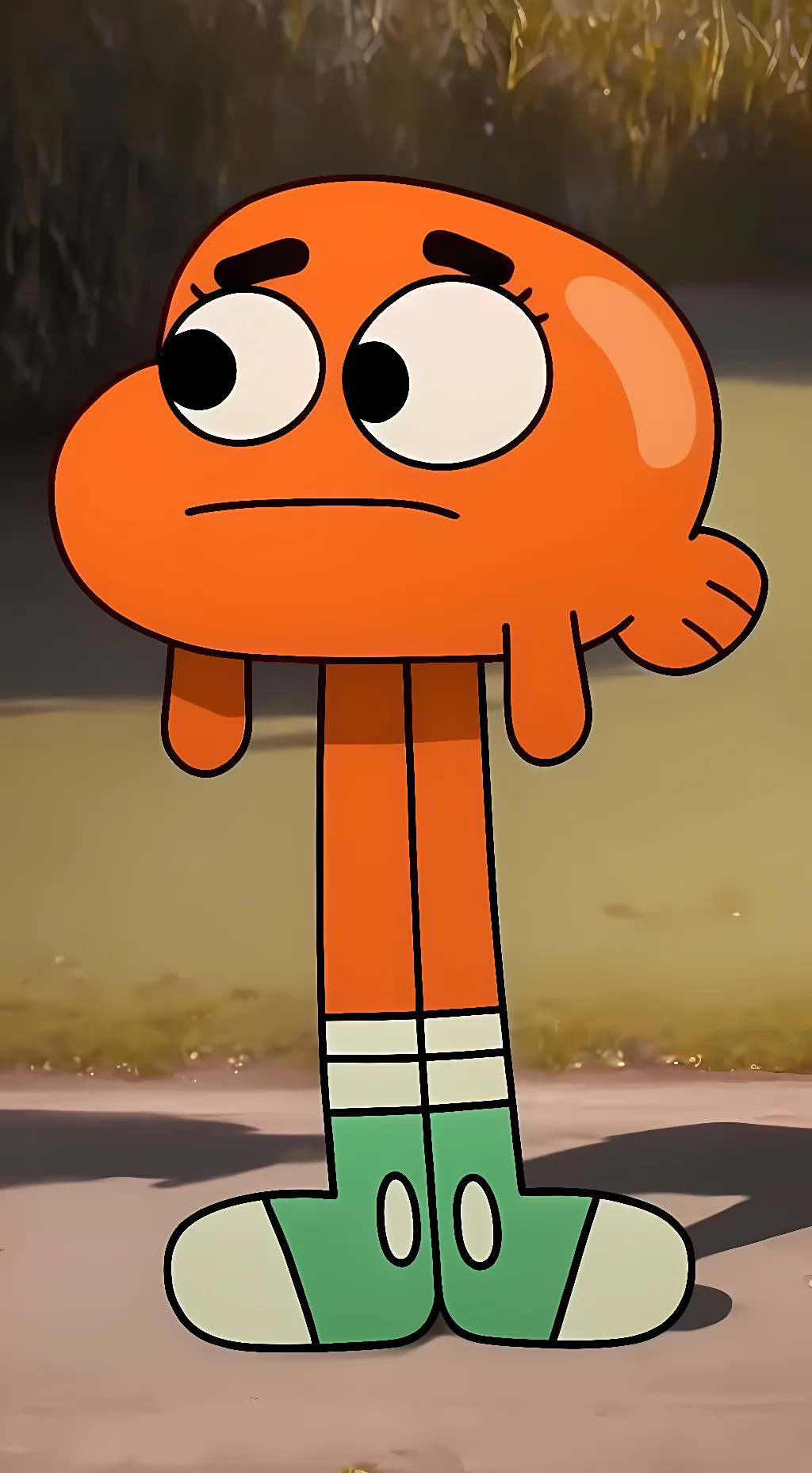 ai character: Darwin Watterson background