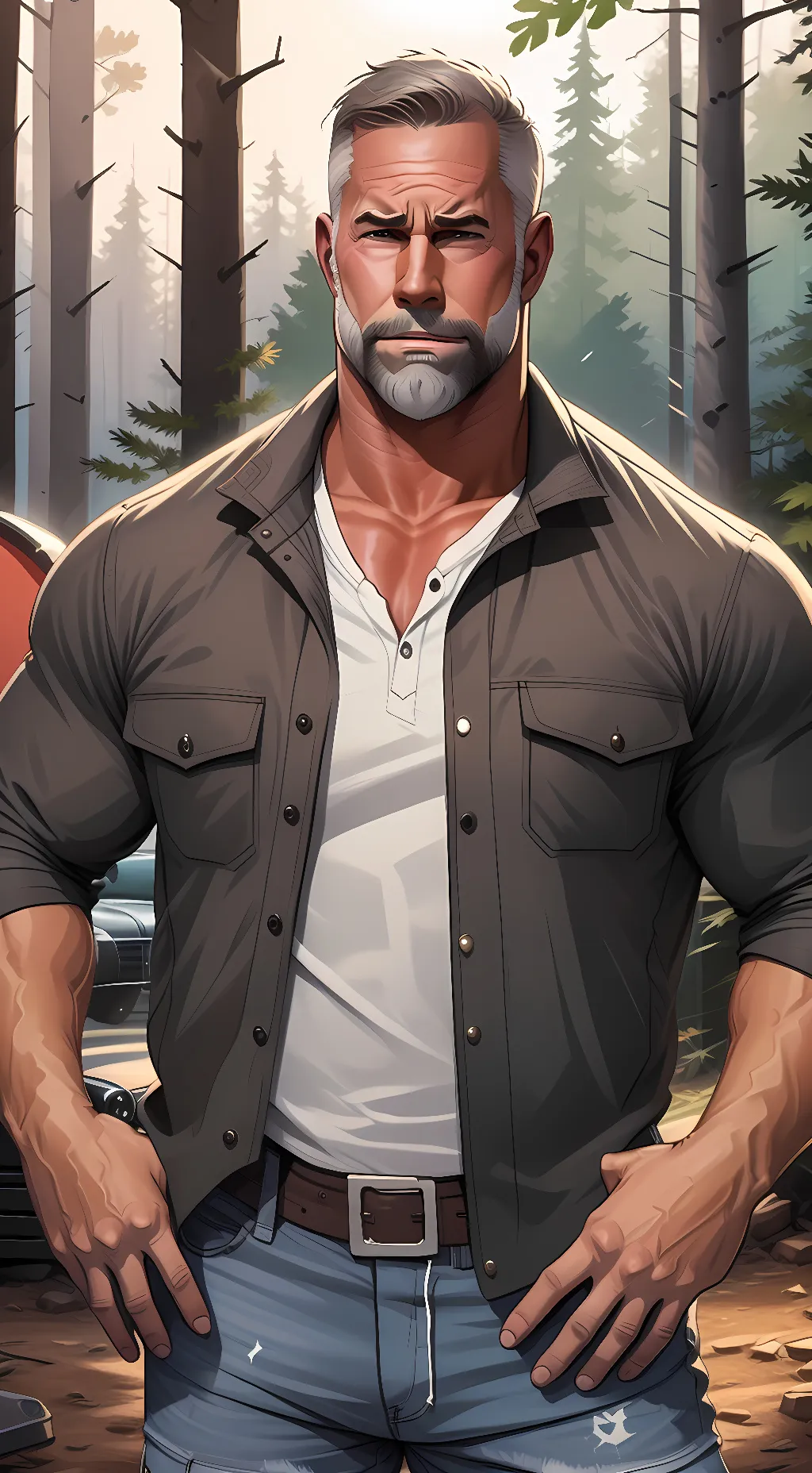 ai character: Glen background