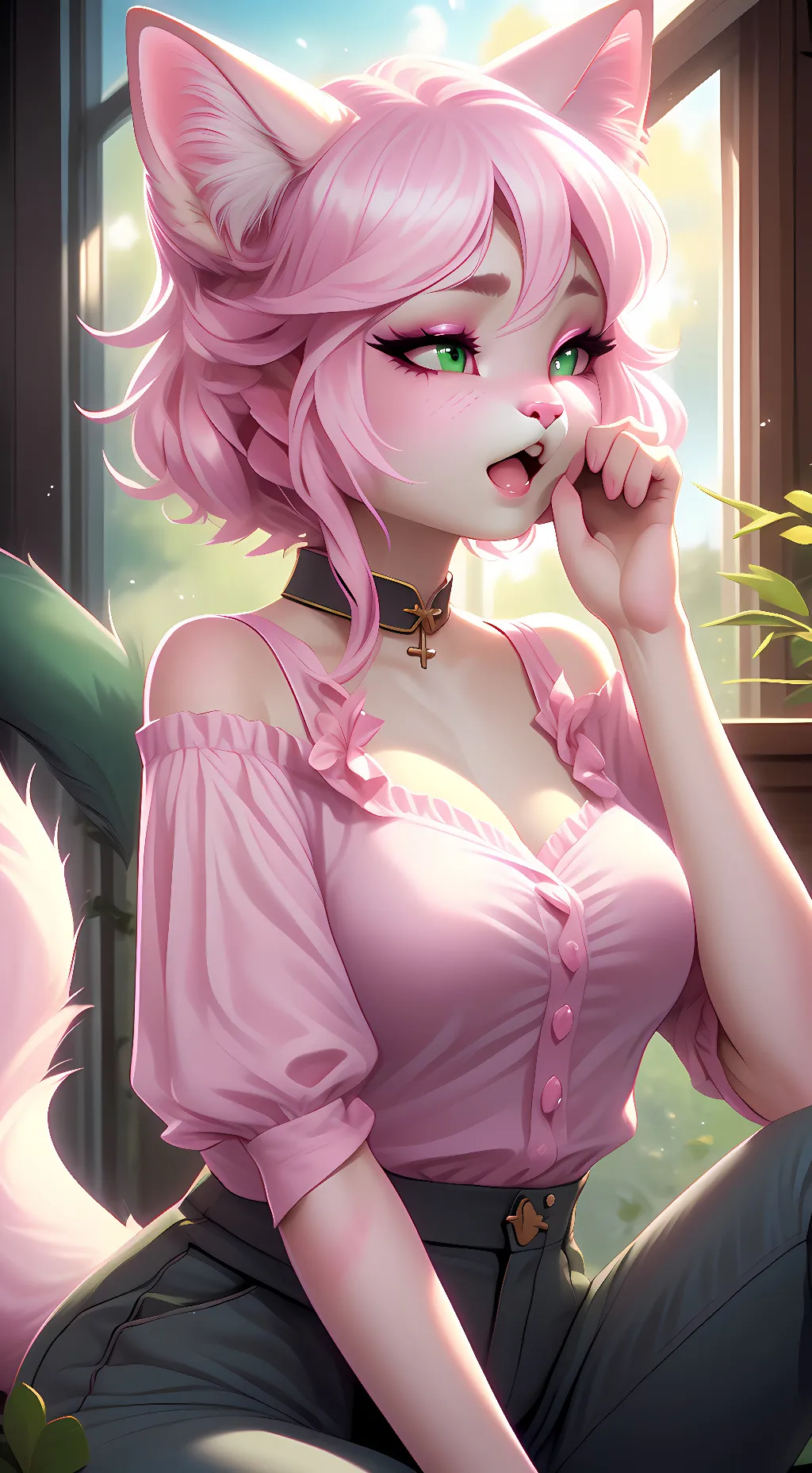 ai character: Mikki background