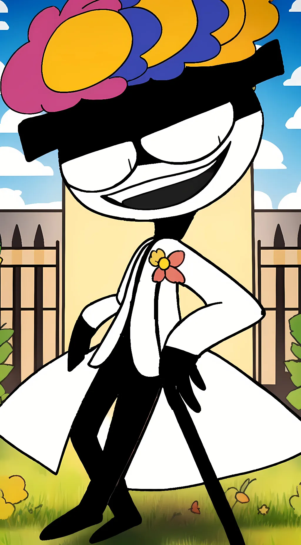 ai character: Mr. White background