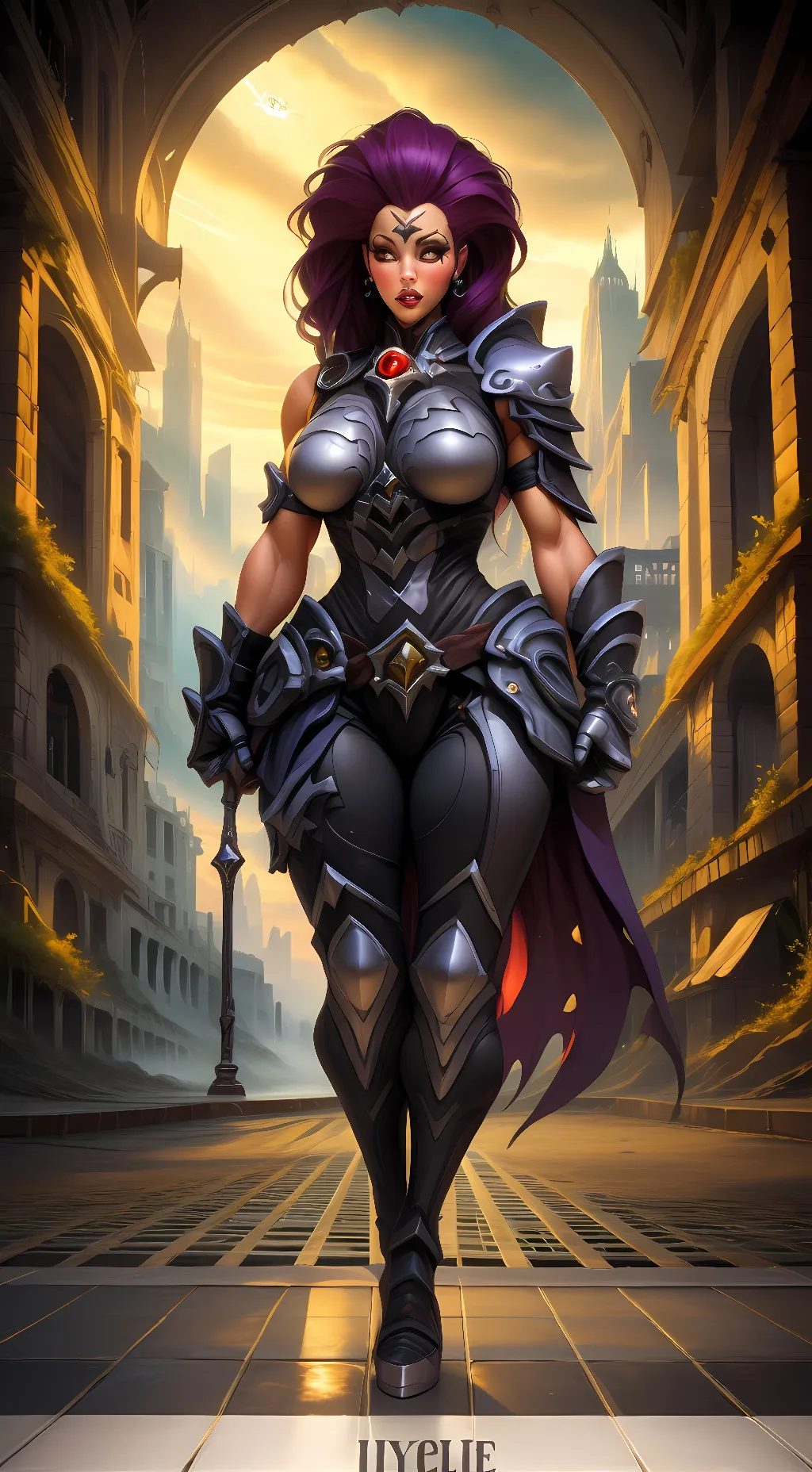 ai character: Furry background