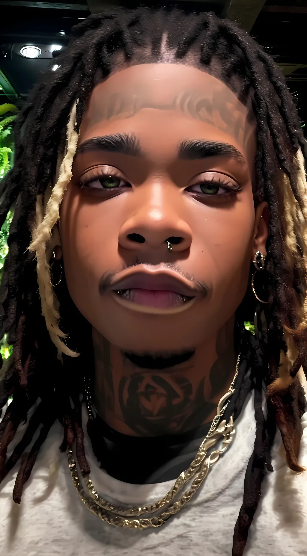 ai character: Damien  background