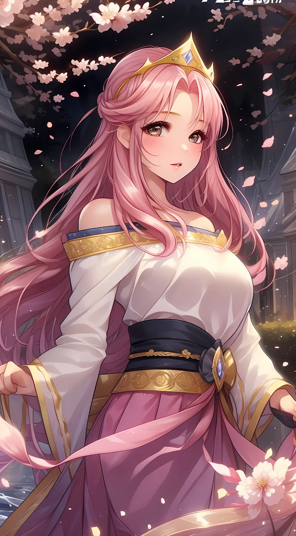 ai character: Aurora  background