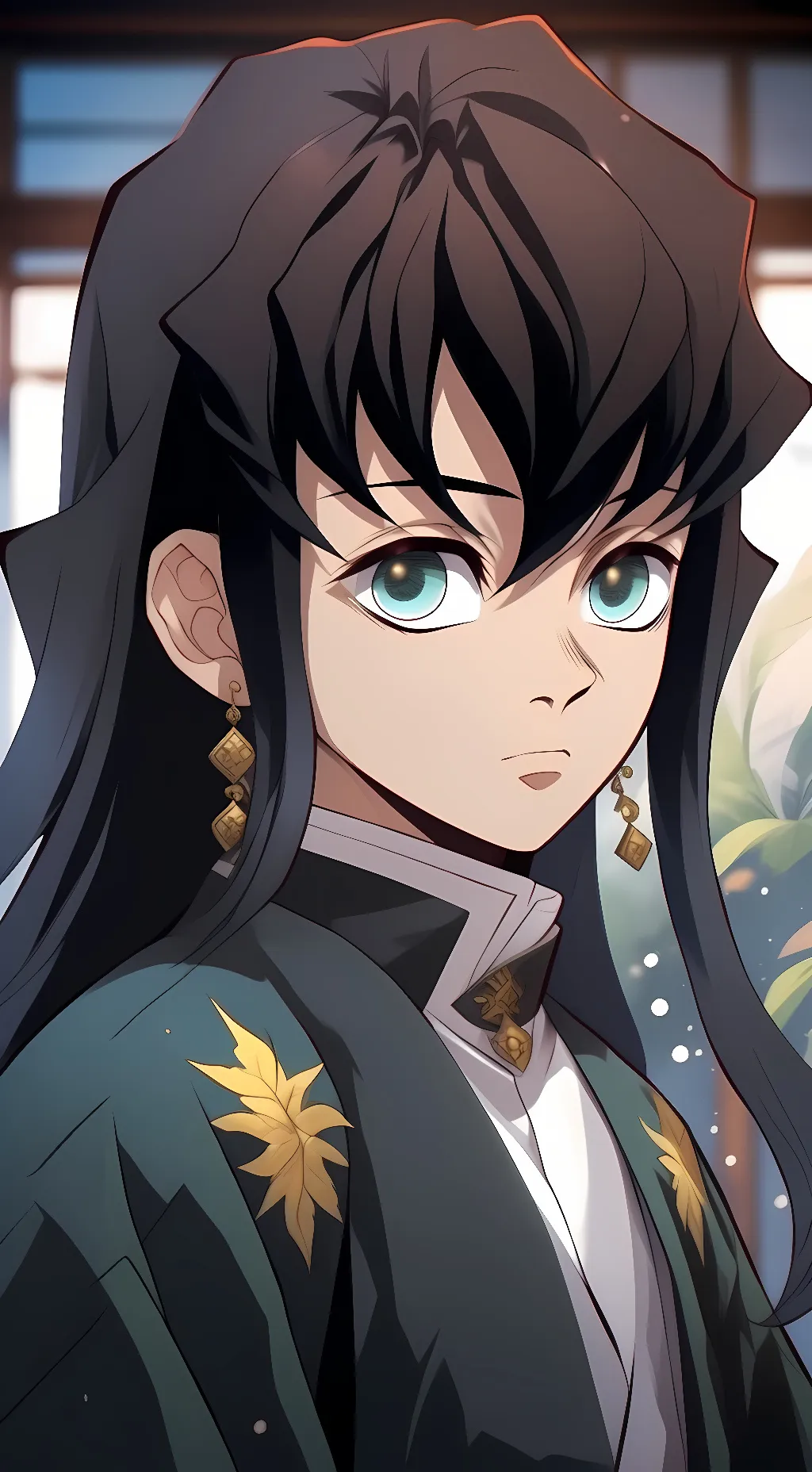 ai character: Muichiro tokito! background