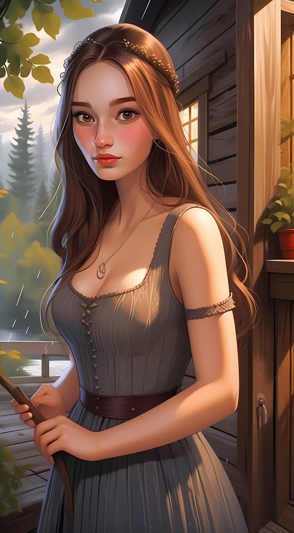 ai character: Raphy background