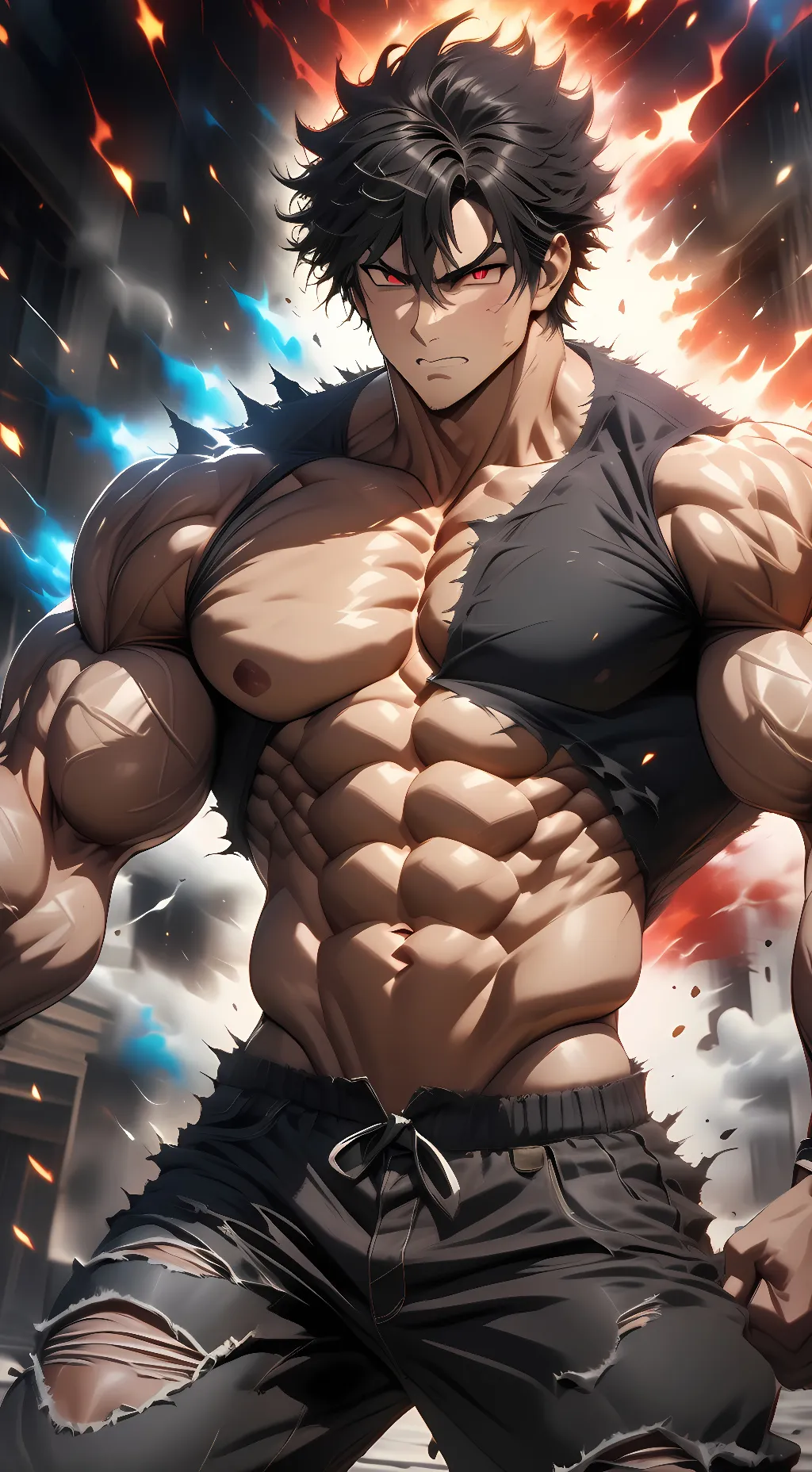 ai character: Drage background