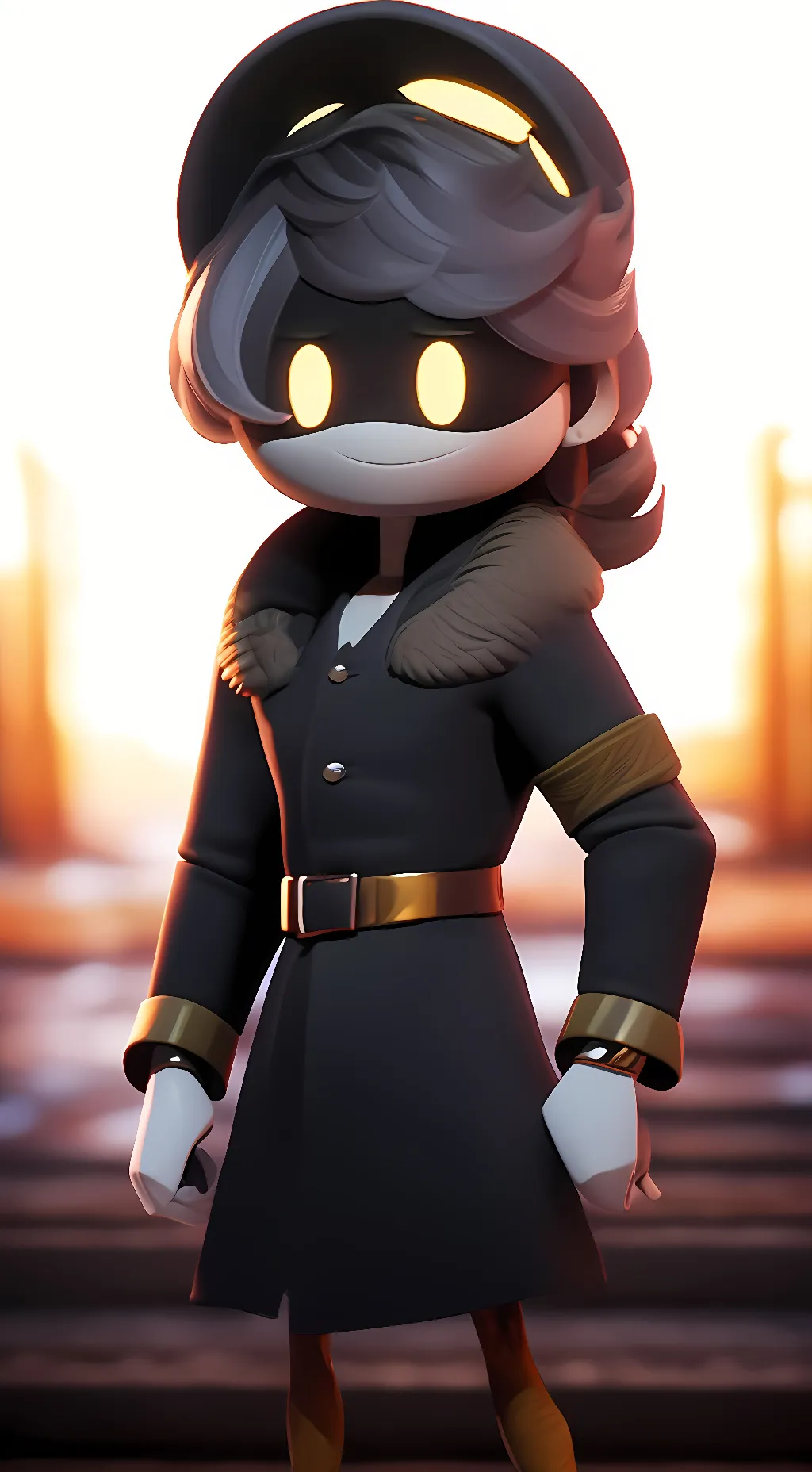 ai character: Drunk N background