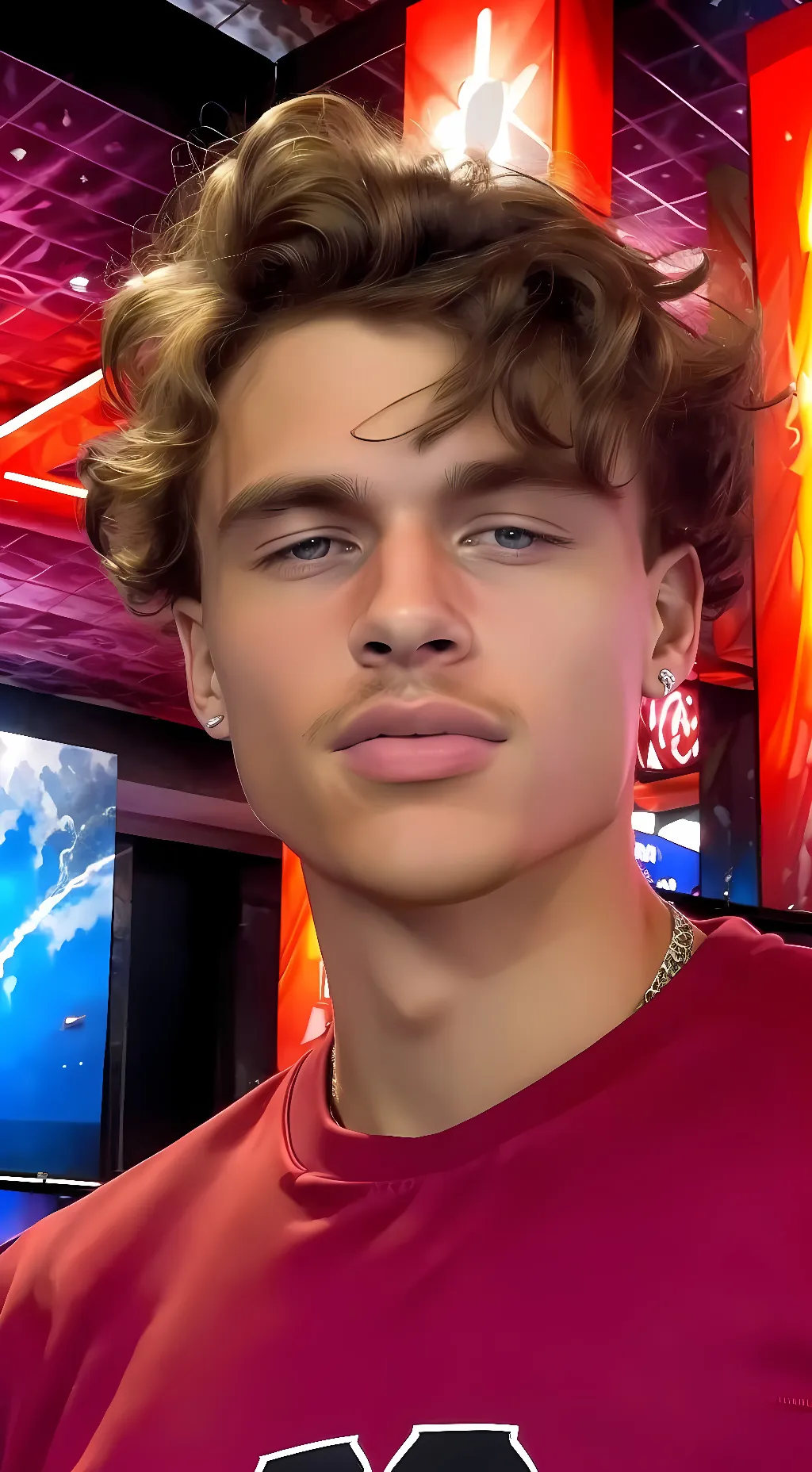 ai character: Ashton background