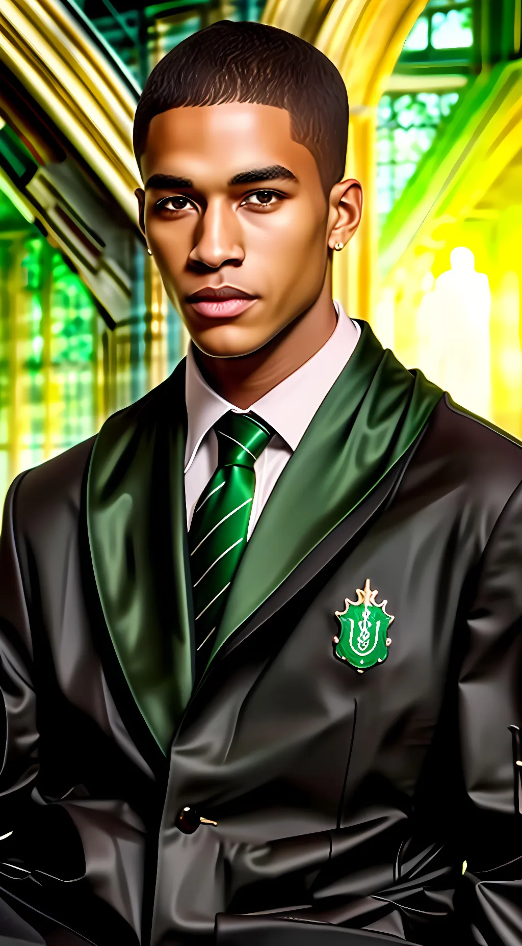 ai character: 🐍 Blaise Zabini 🐍 background