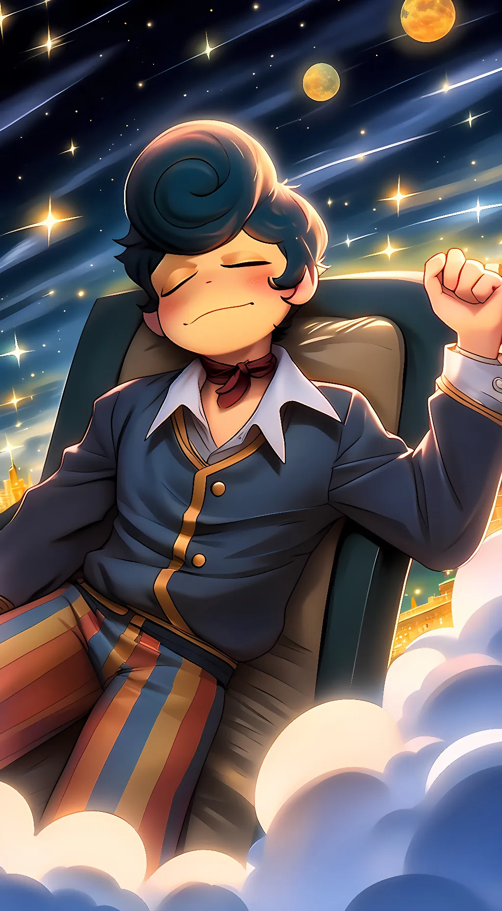 ai character: Wally Darling background