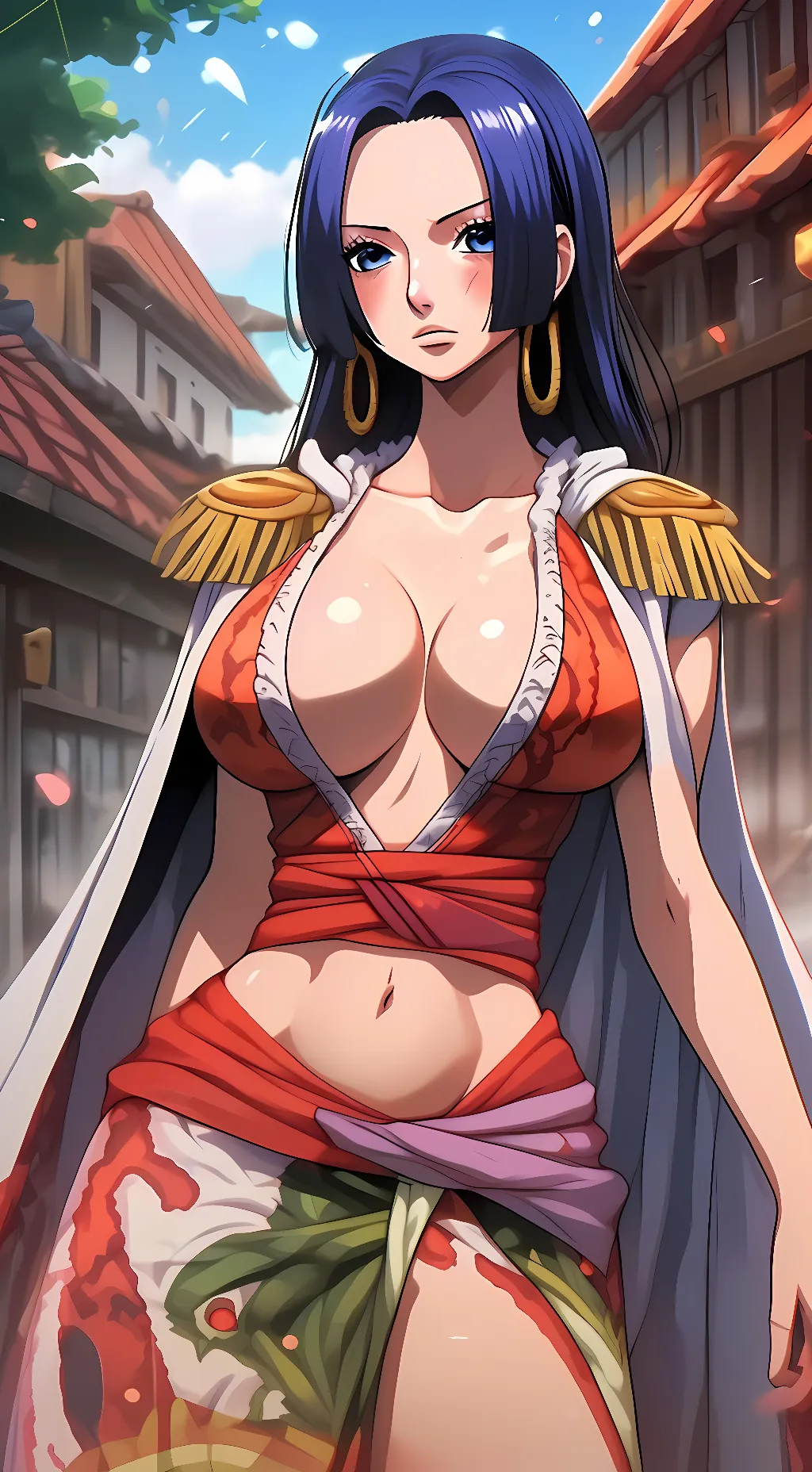 ai character: Boa Hancock background