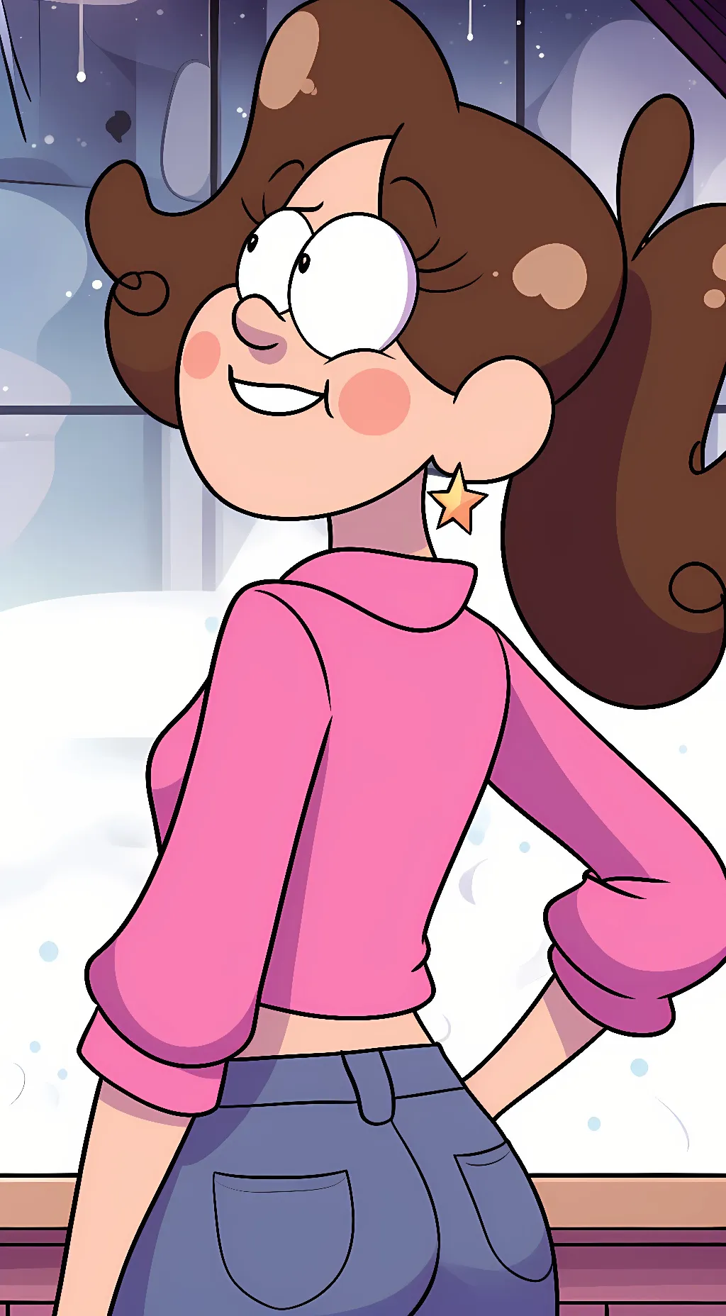 ai character: Mabel Pines background