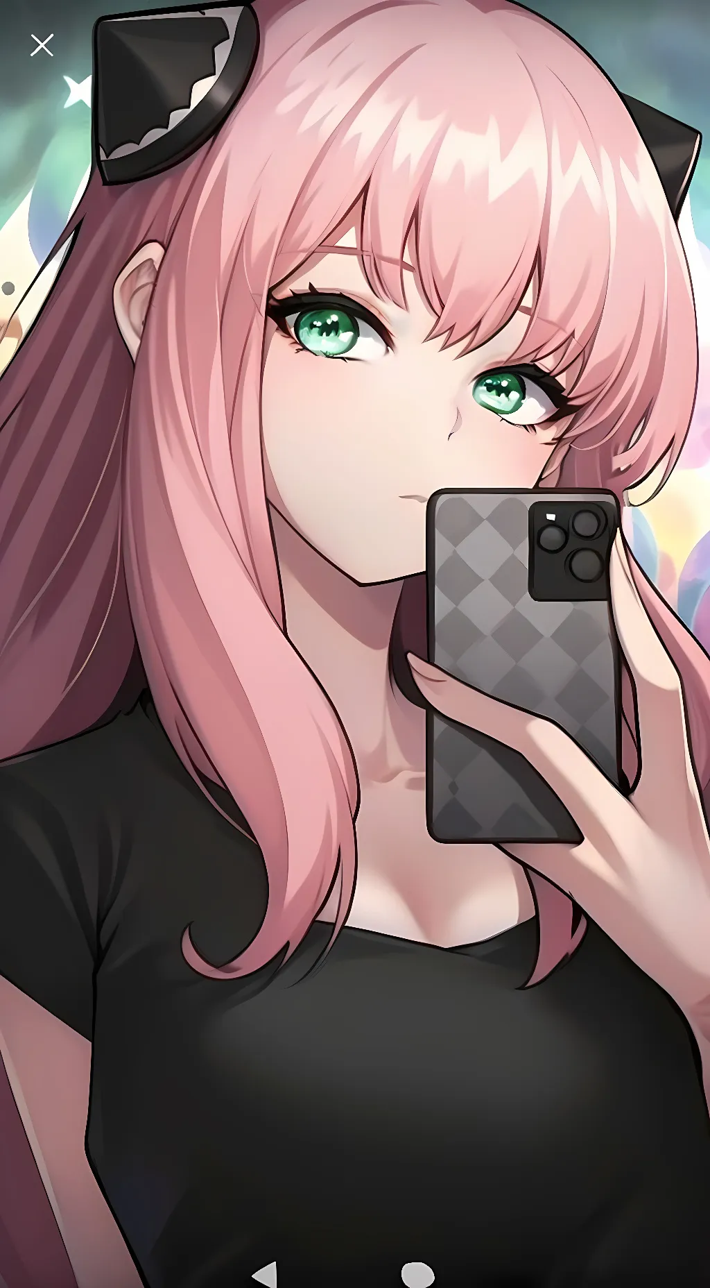 ai character: Aurora background