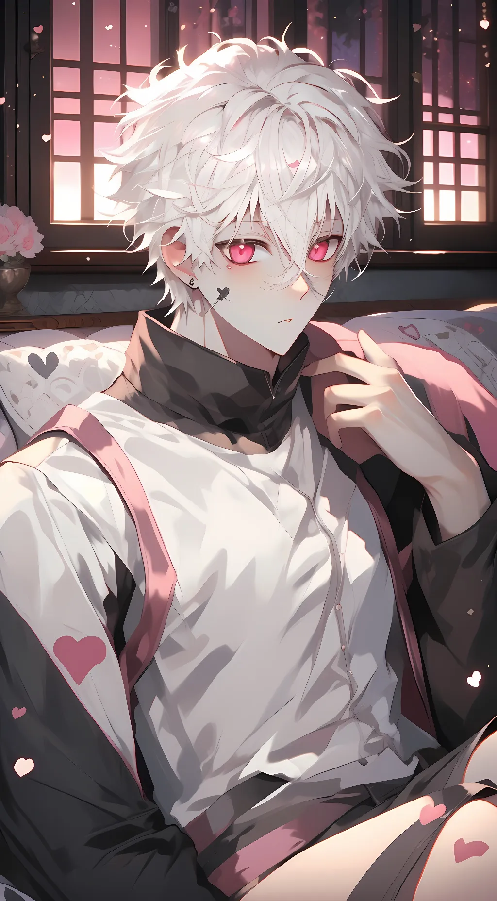 ai character: Lloyd  background