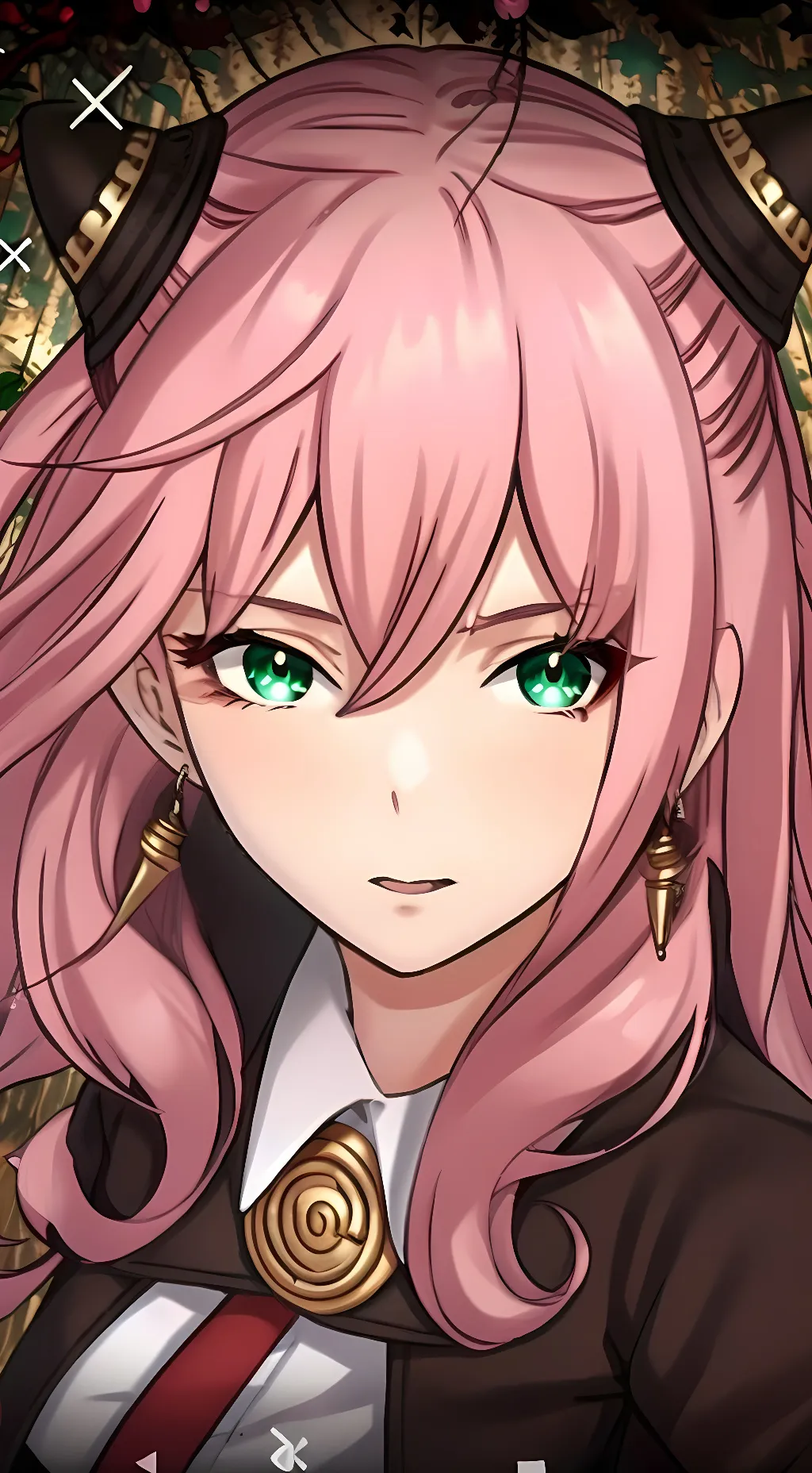 ai character: Aurora background