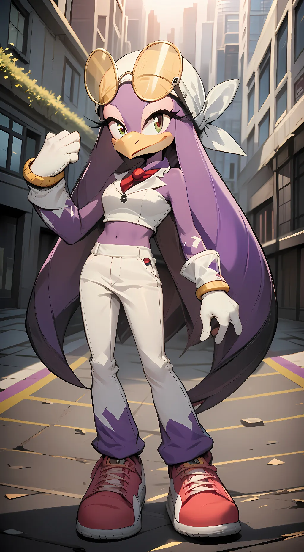 ai character: wave the swallow background