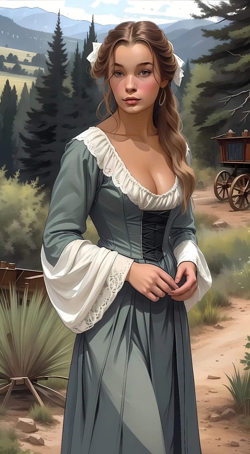 ai character: Marika background